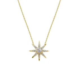 CARAT* London Atrias Necklace Yellow Gold Vermeil