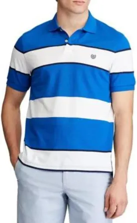 Chaps Men's Classic Fit Cotton Mesh Everyday Polo Shirt