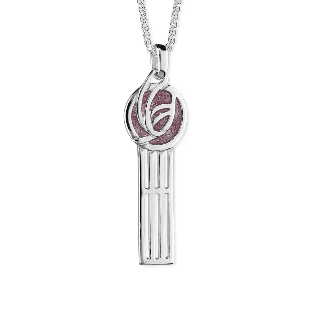 Charles Rennie Mackintosh Silver Pendant EP53