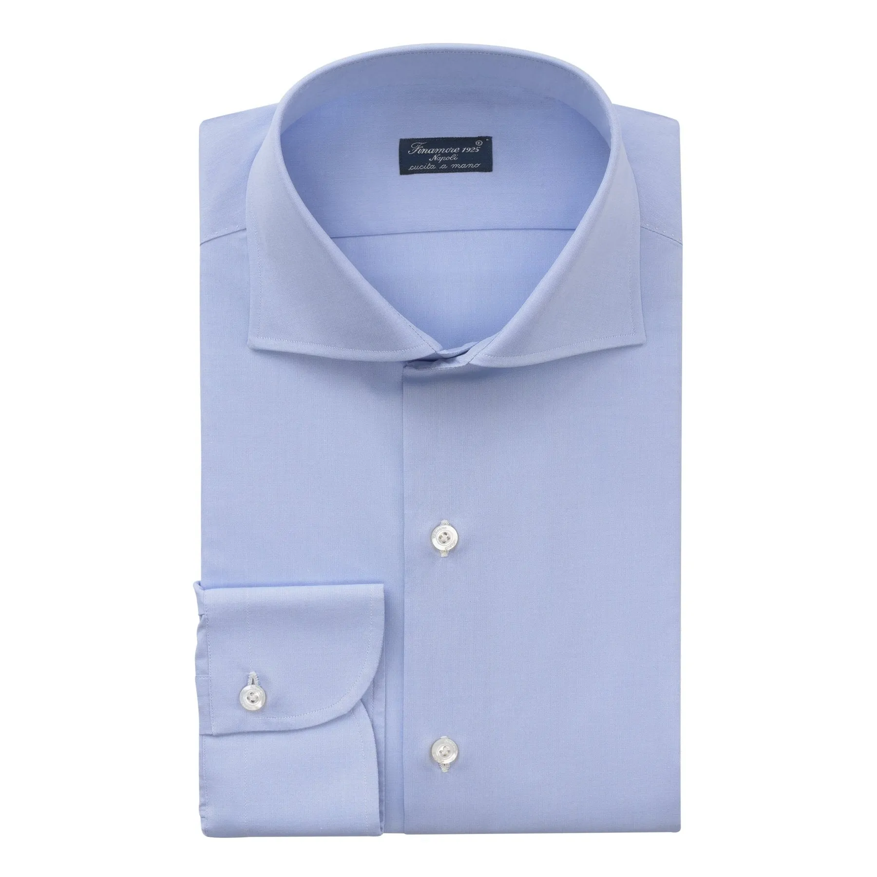 Classic Alumo-Cotton Shirt in Light Blue