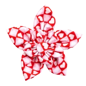 Collar Flower | Colorblock Hearts