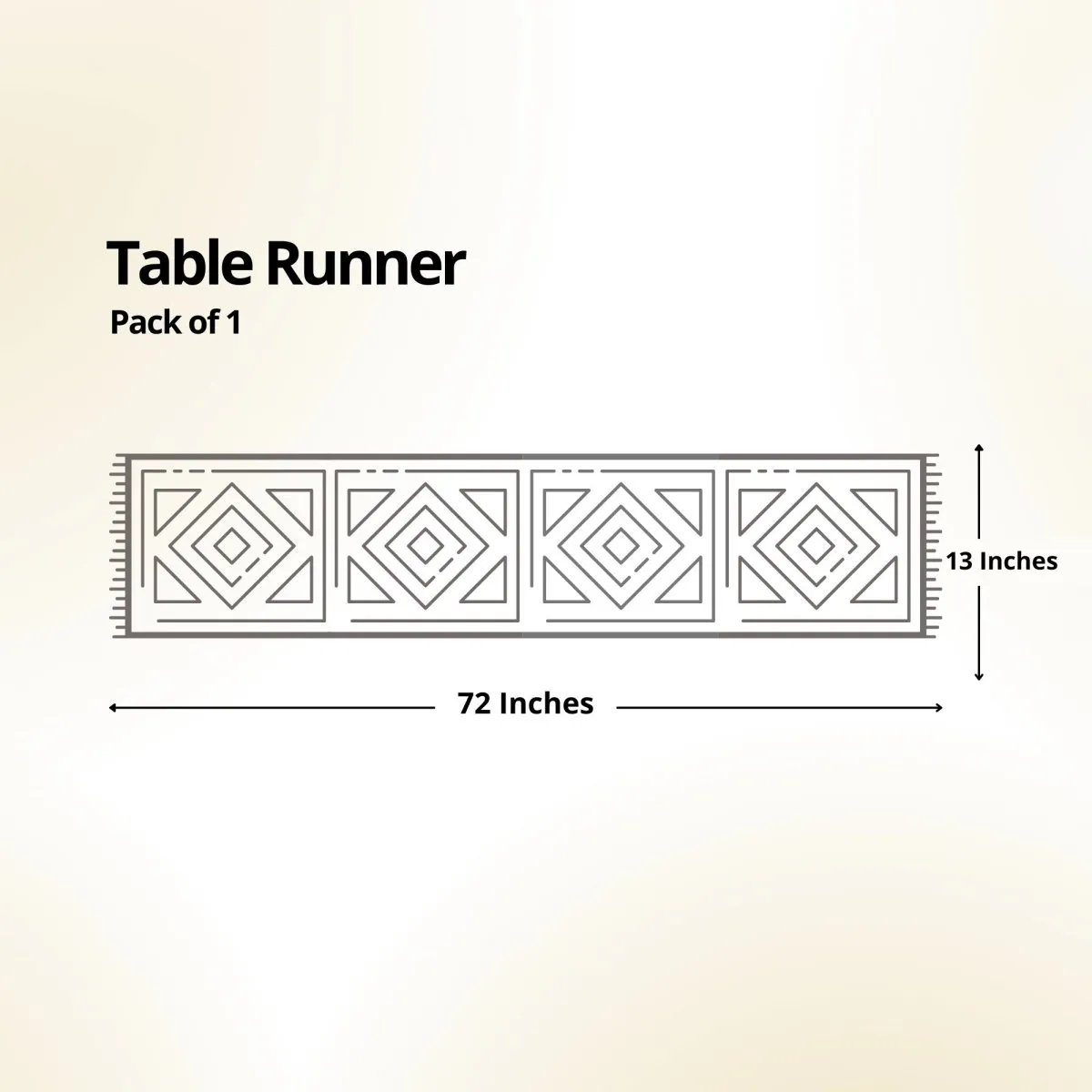 Cotton Dining Table Runner with Block Print Blue | Eco Friendly Tableware Sustainably Crafted from Pure Cotton | Handmade In India