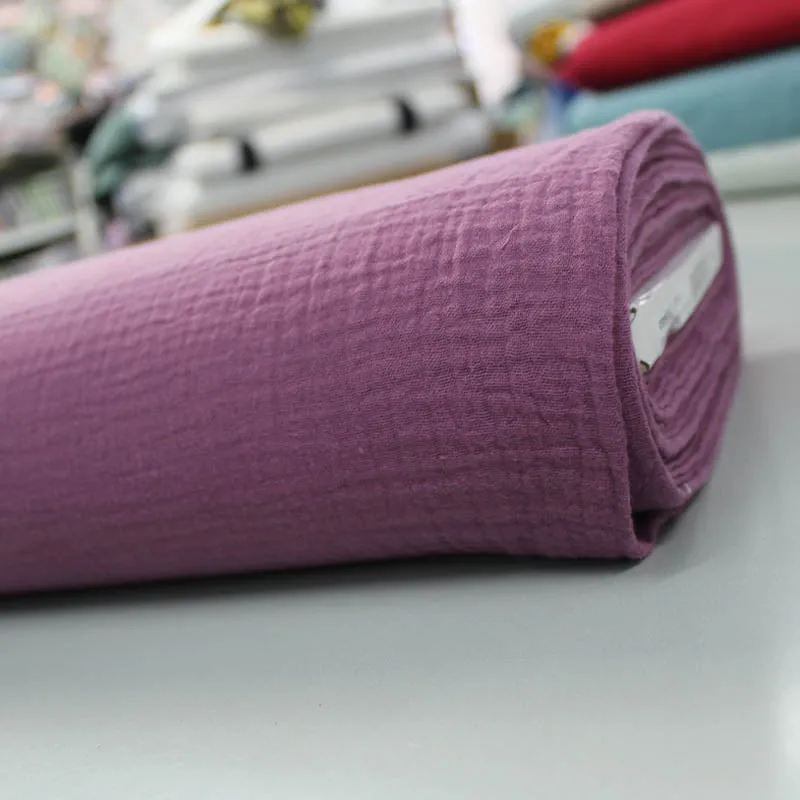 Cotton Double Gauze  - Mulberry