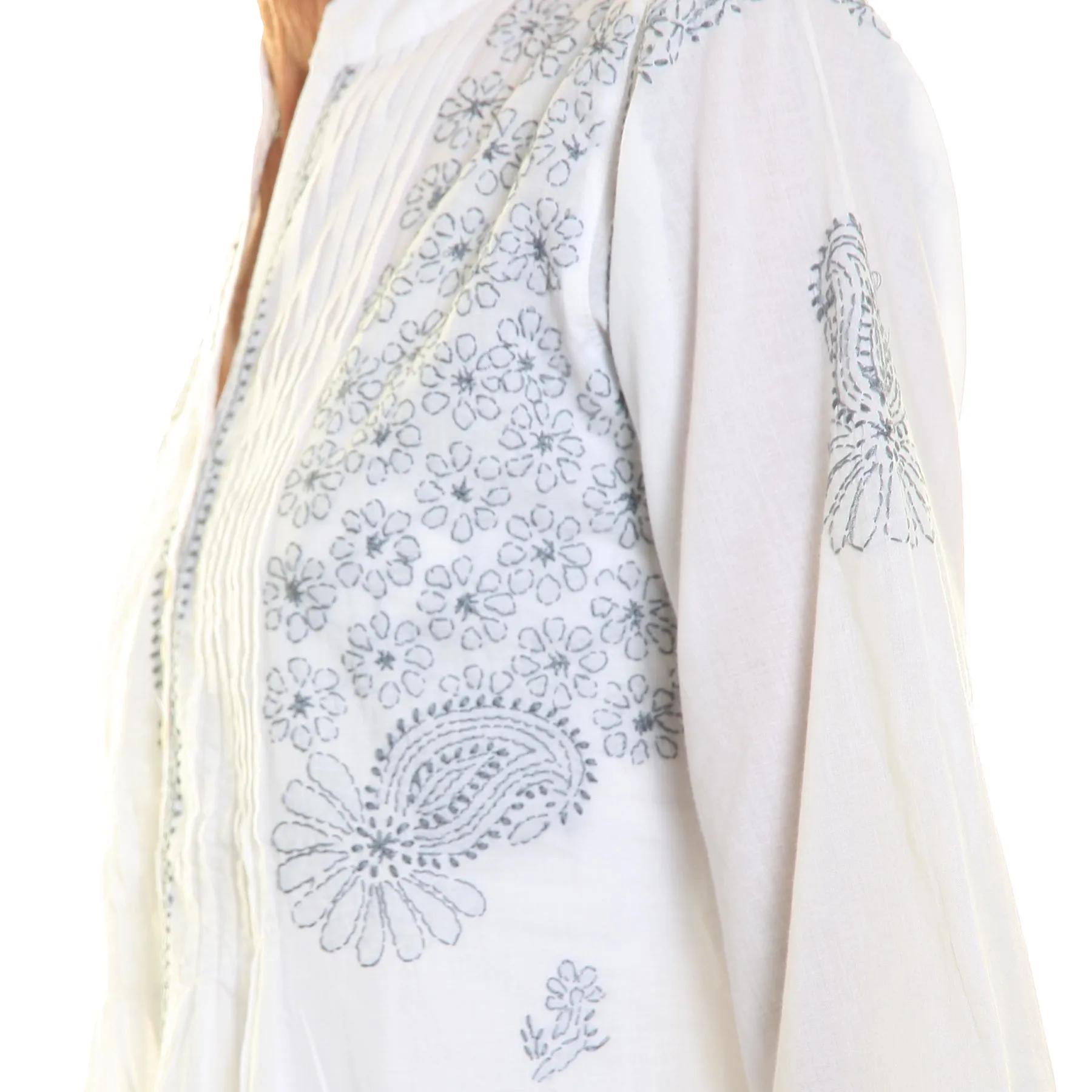Cotton Kurta / Chikan Embroidery