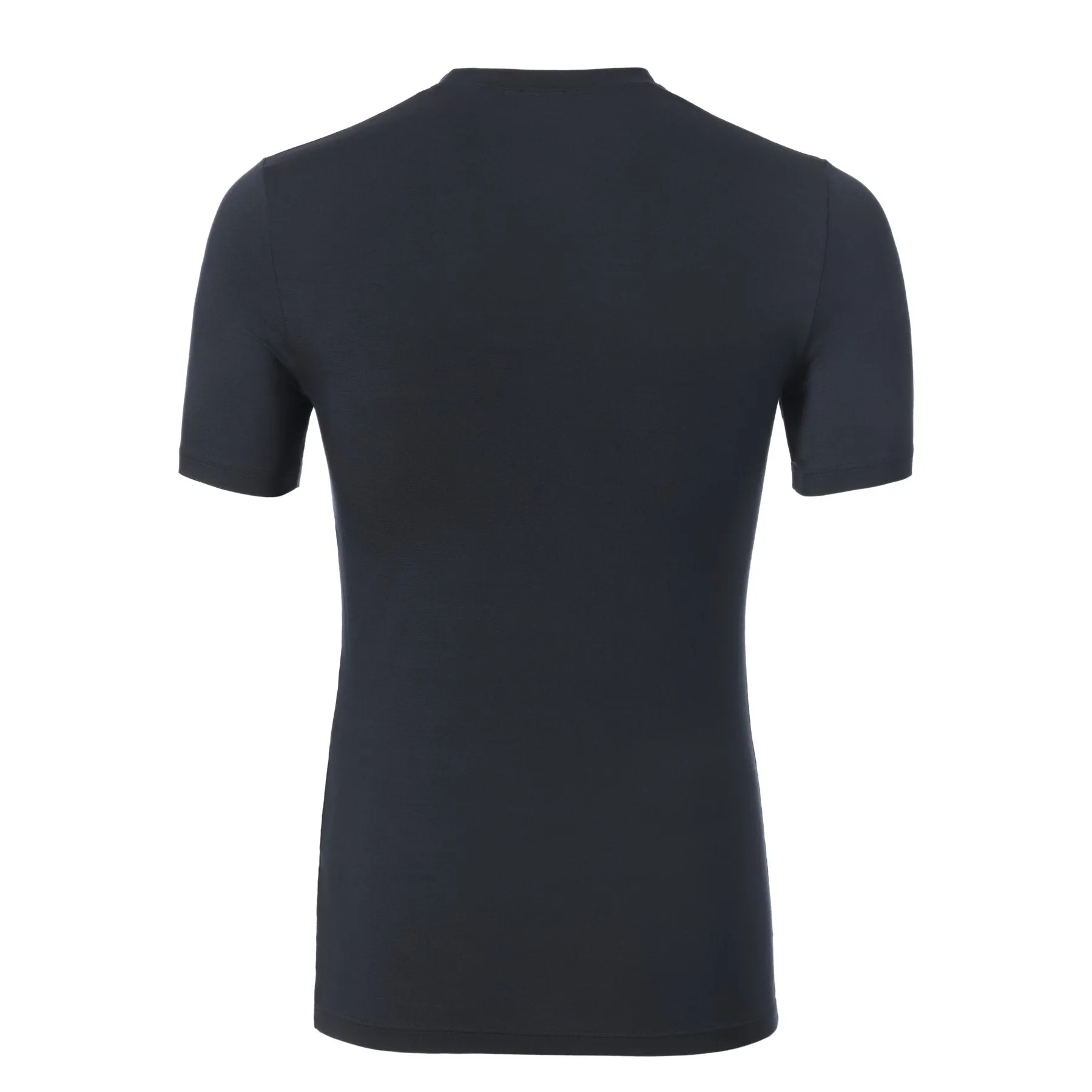 Crew-Neck T-Shirt in Midnight Blue