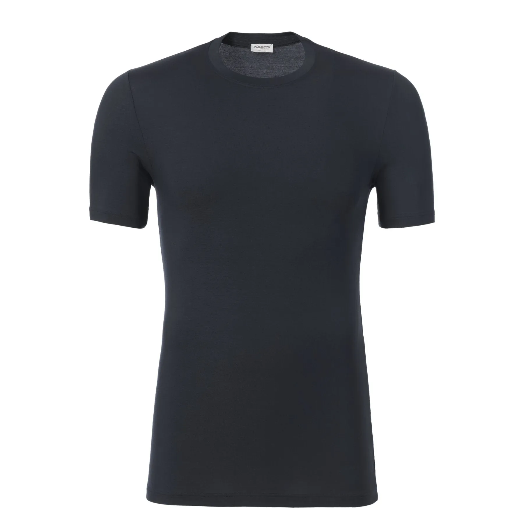 Crew-Neck T-Shirt in Midnight Blue