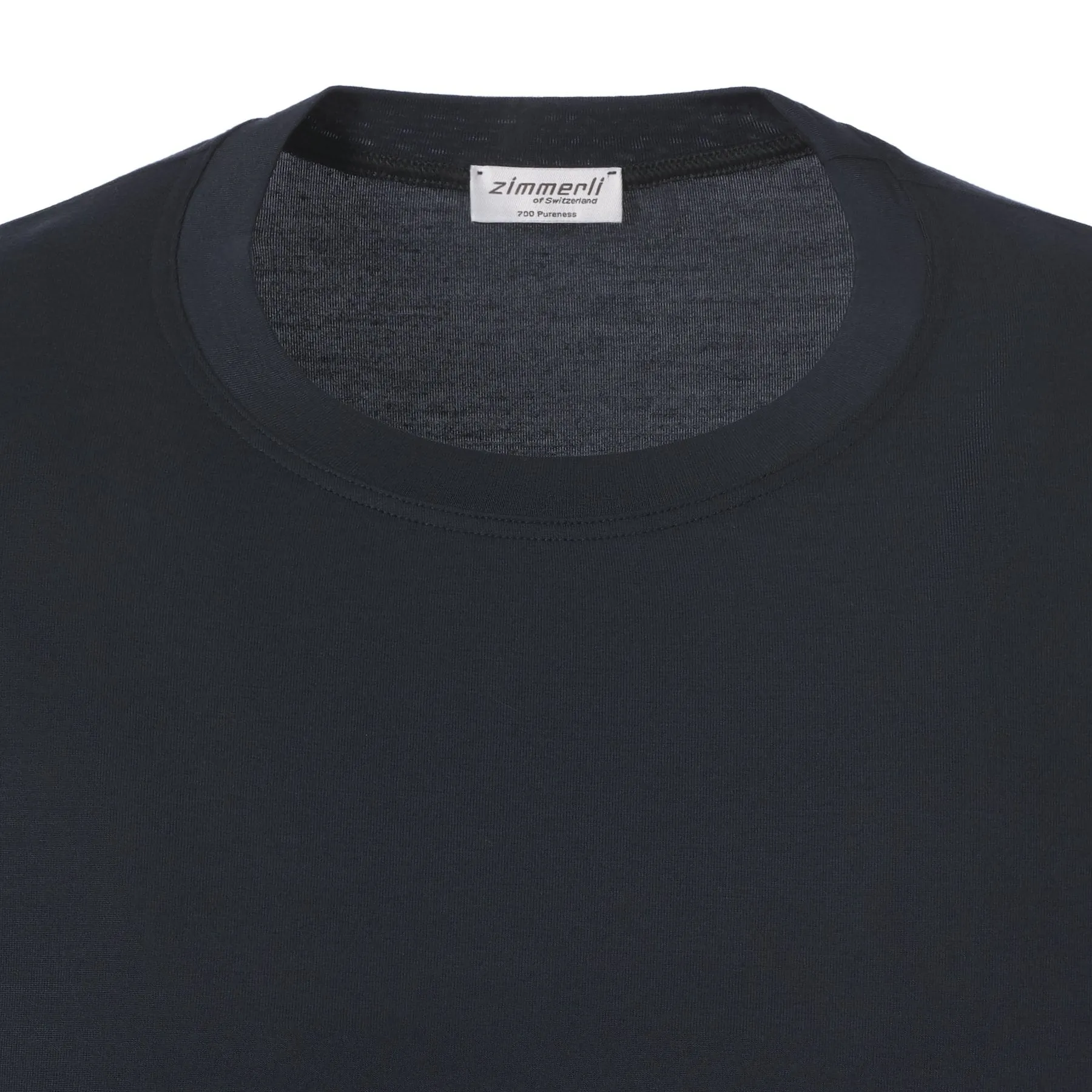 Crew-Neck T-Shirt in Midnight Blue