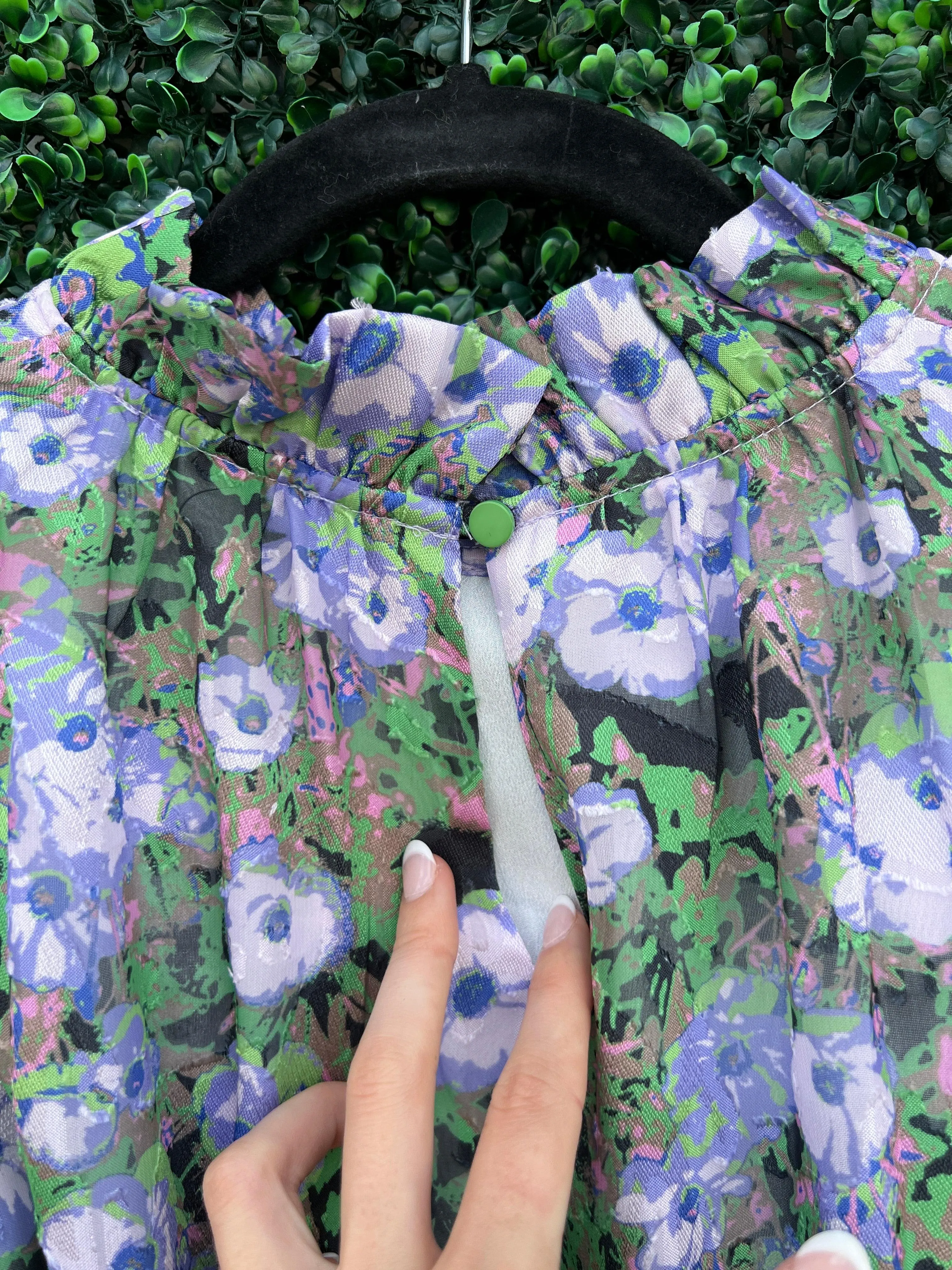 Dark Floral Dress