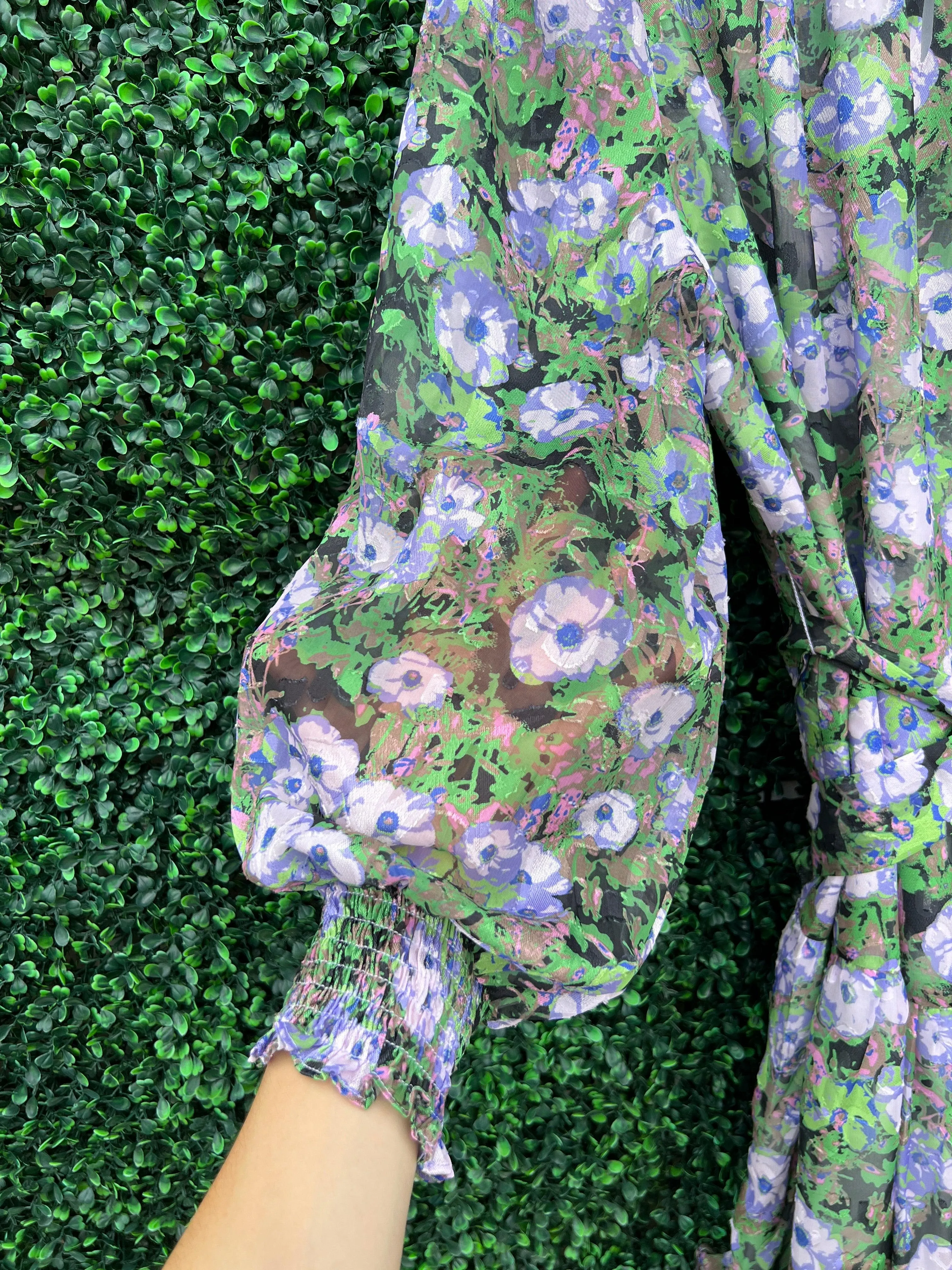 Dark Floral Dress