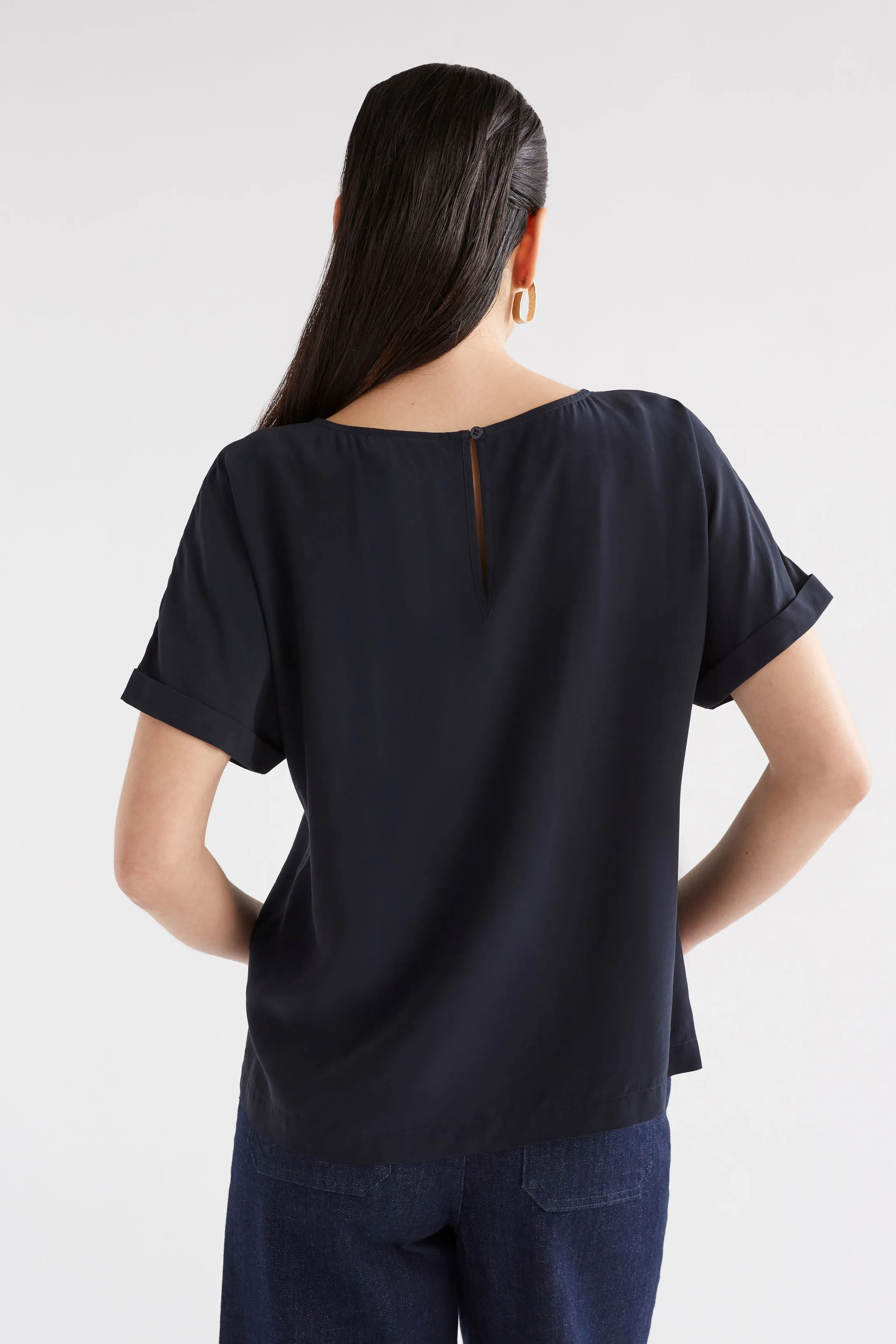 Eryn Space Blue Top