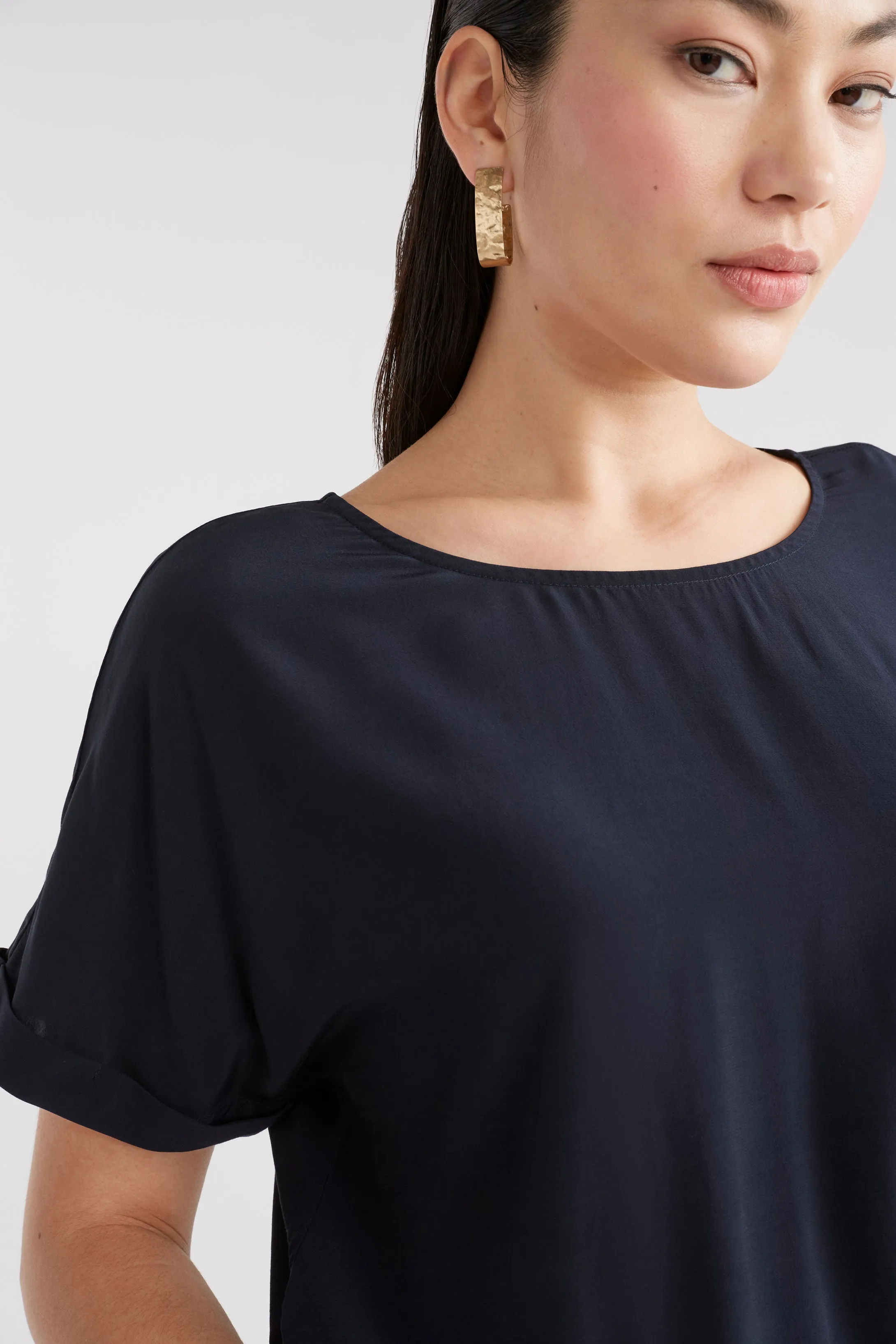Eryn Space Blue Top