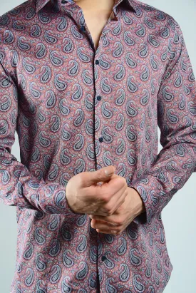 EURO SATEEN LS SPORT SHIRT