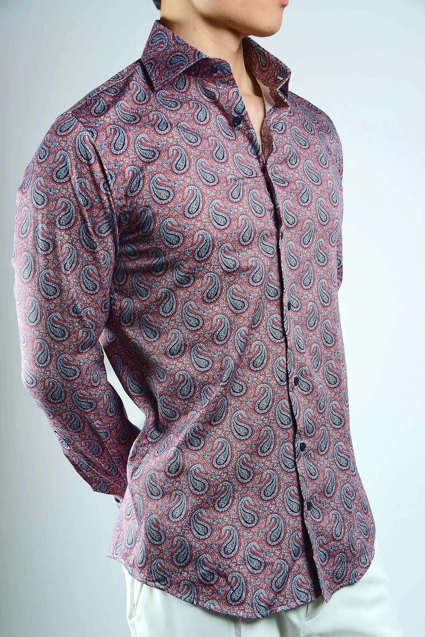 EURO SATEEN LS SPORT SHIRT