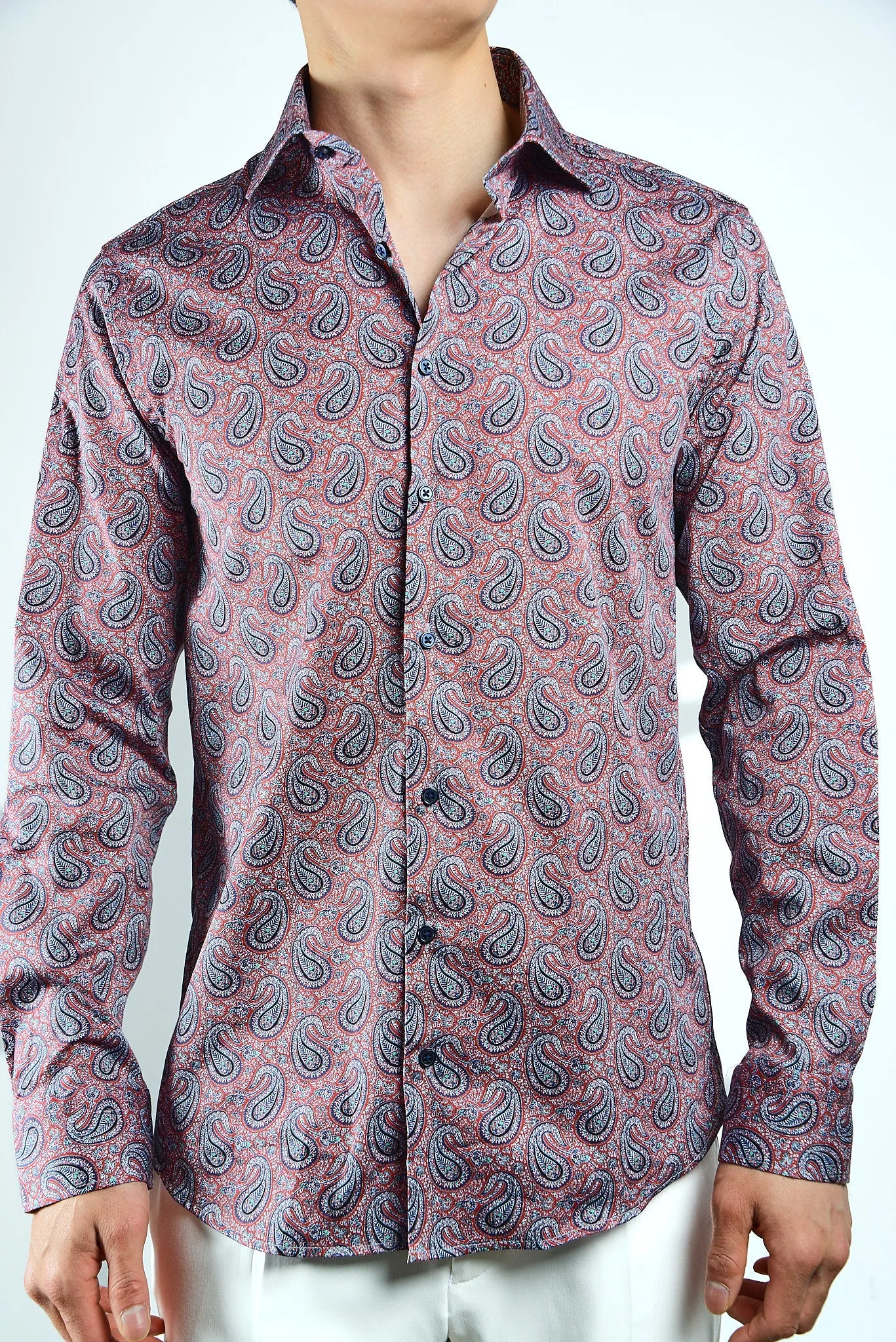 EURO SATEEN LS SPORT SHIRT