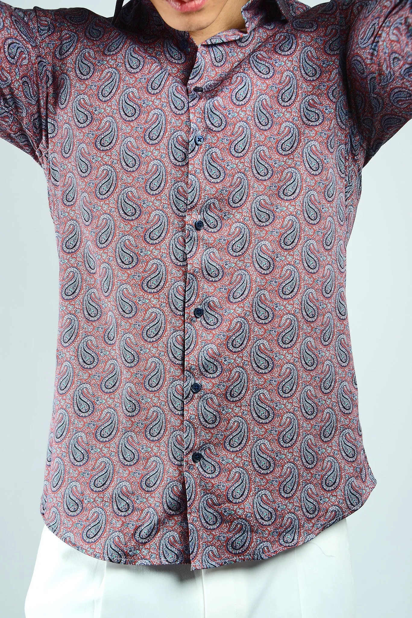 EURO SATEEN LS SPORT SHIRT