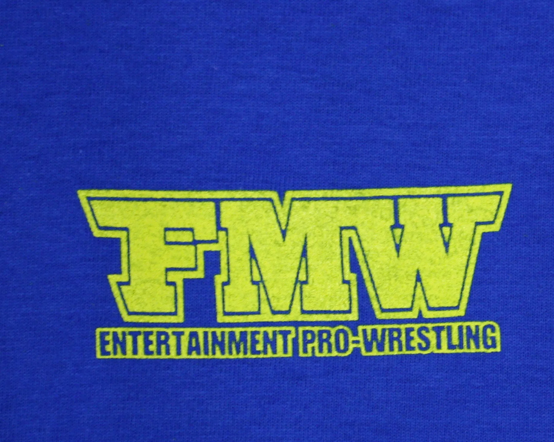 FMW BLUE T-SHIRT LG