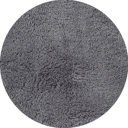 Grey Fleece Rope Edge Dressing Gown