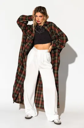 Flannel Grunge Goddess Dress/Duster with Optimal Modifiers