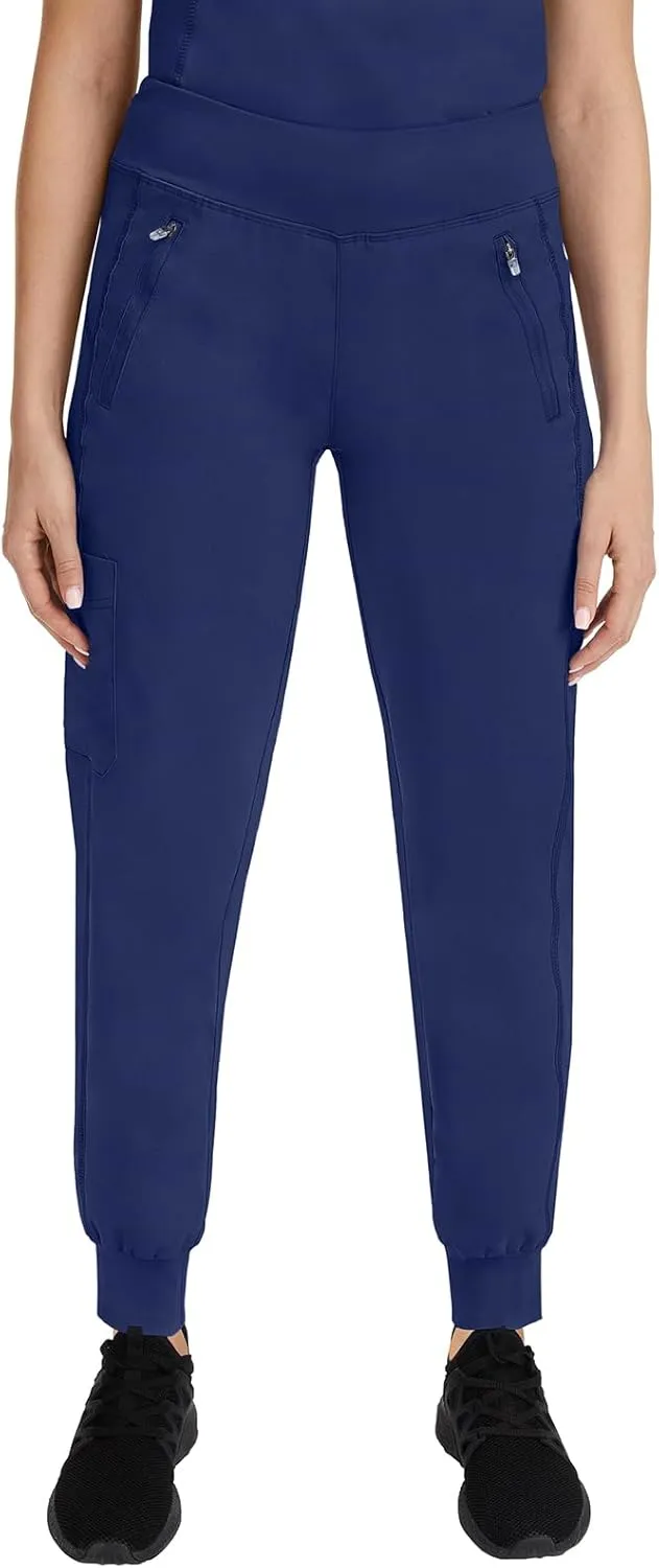 Healing Hands Jogger Scrubs for Women 6 Pocket Tara Scrub Pant 9233 Purple Label