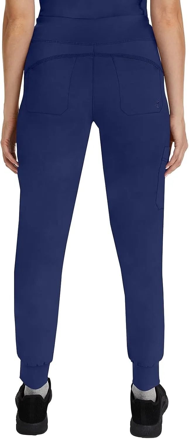 Healing Hands Jogger Scrubs for Women 6 Pocket Tara Scrub Pant 9233 Purple Label