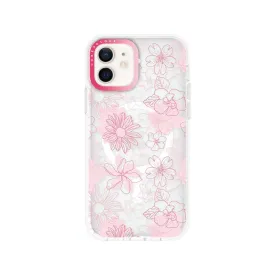 iPhone 12 Cherry Blossom Pink Phone Case MagSafe Compatible