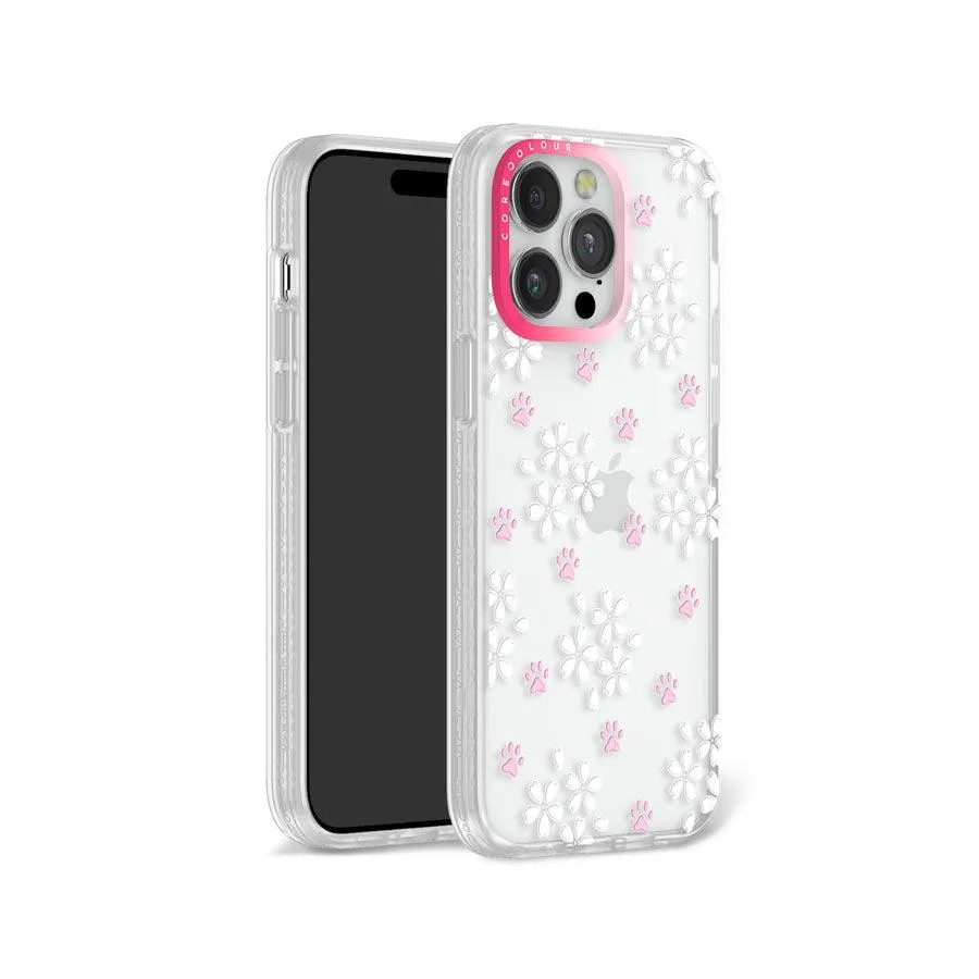 iPhone 12 Pro Cherry Blossom Paw Phone Case MagSafe Compatible
