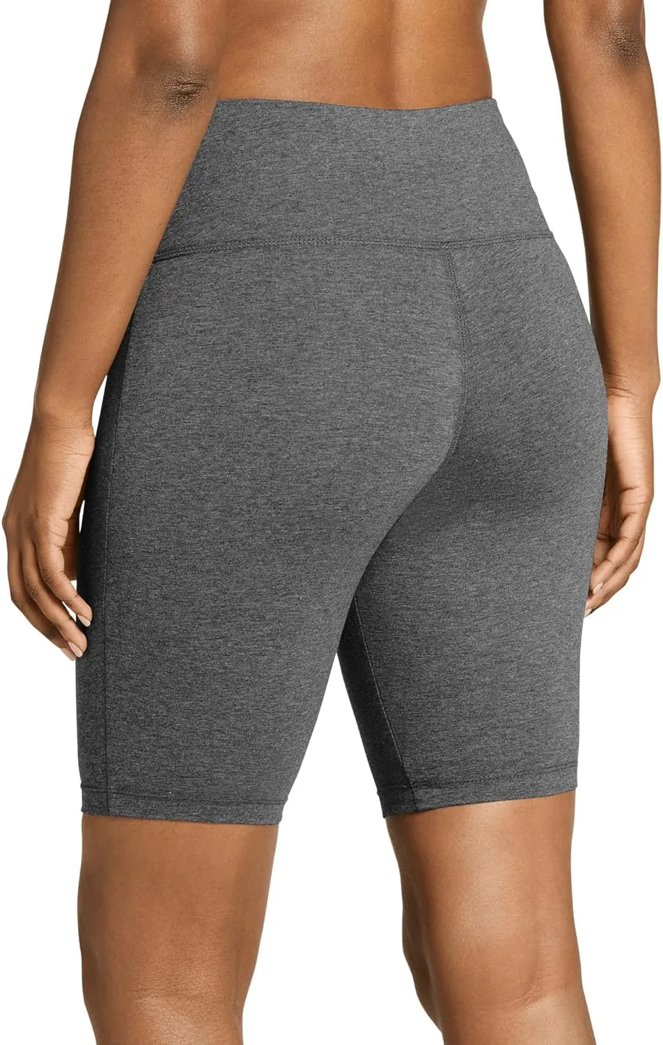 Jockey Women's Activewear High Rise Cotton Stretch 10" Bike Short