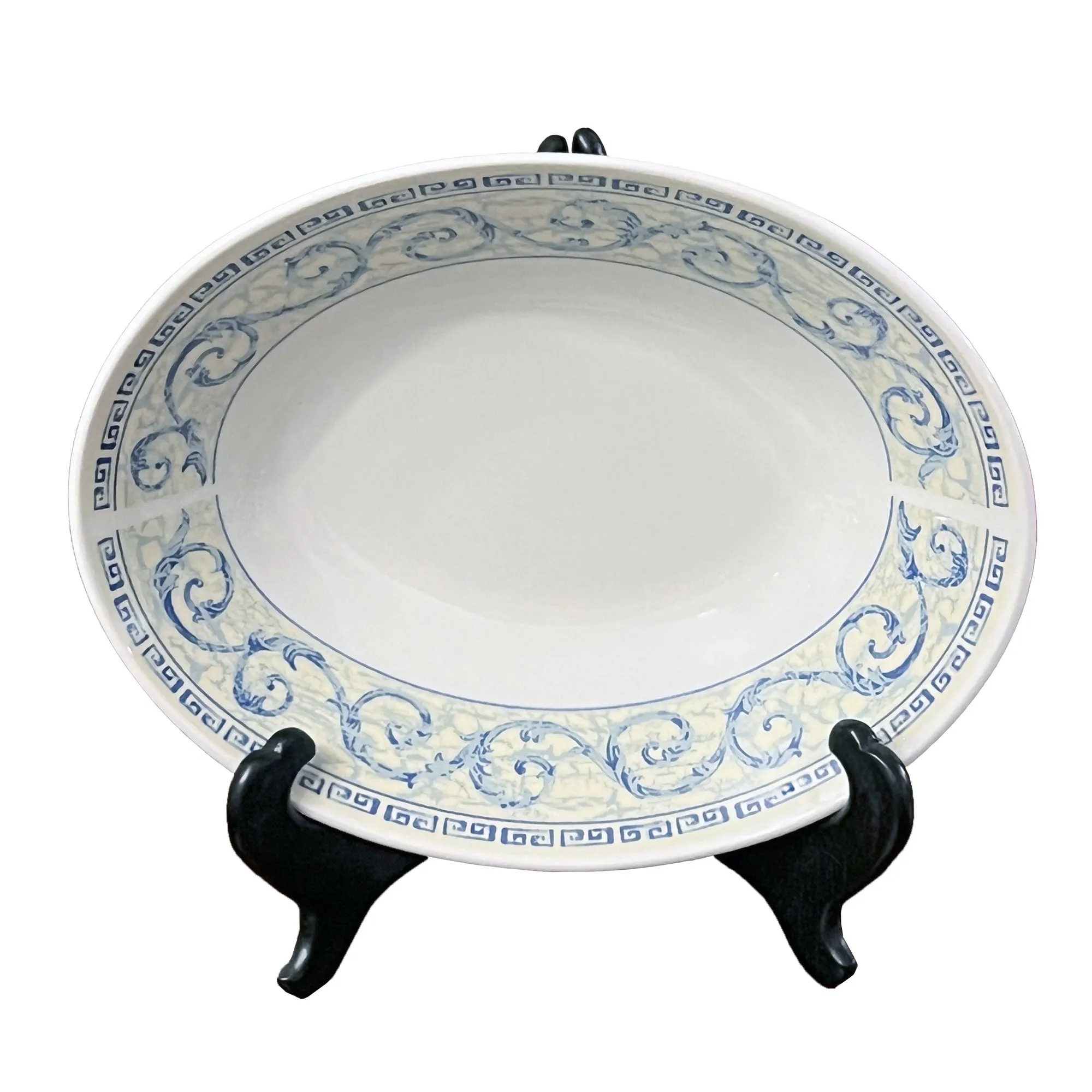 Johnson Brothers Acanthus Oval Vegetable Serving Bowl 9"