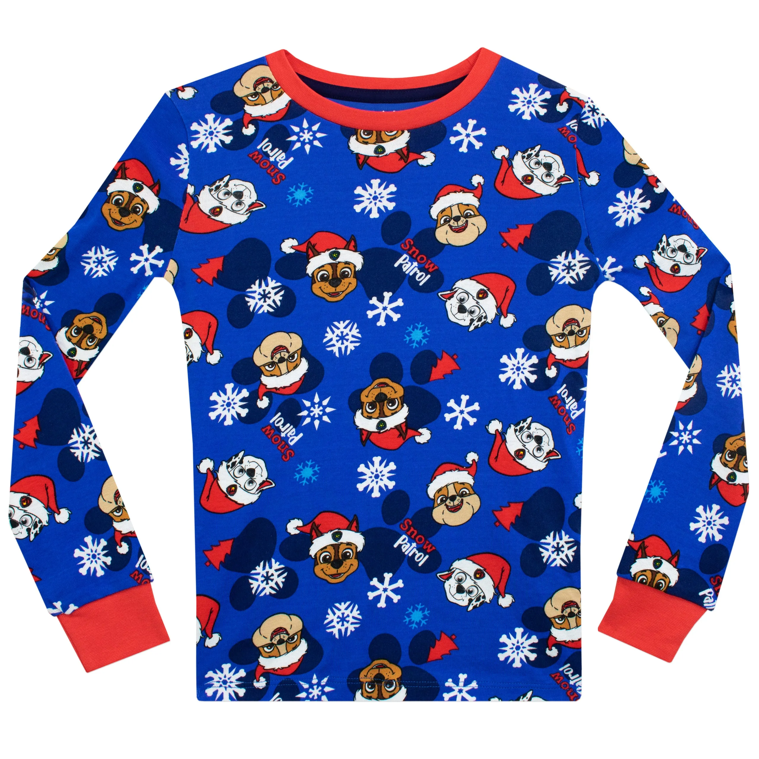 Kids PAW Patrol Christmas Pyjamas Snuggle Fit - Chase, Marshall, Rubble