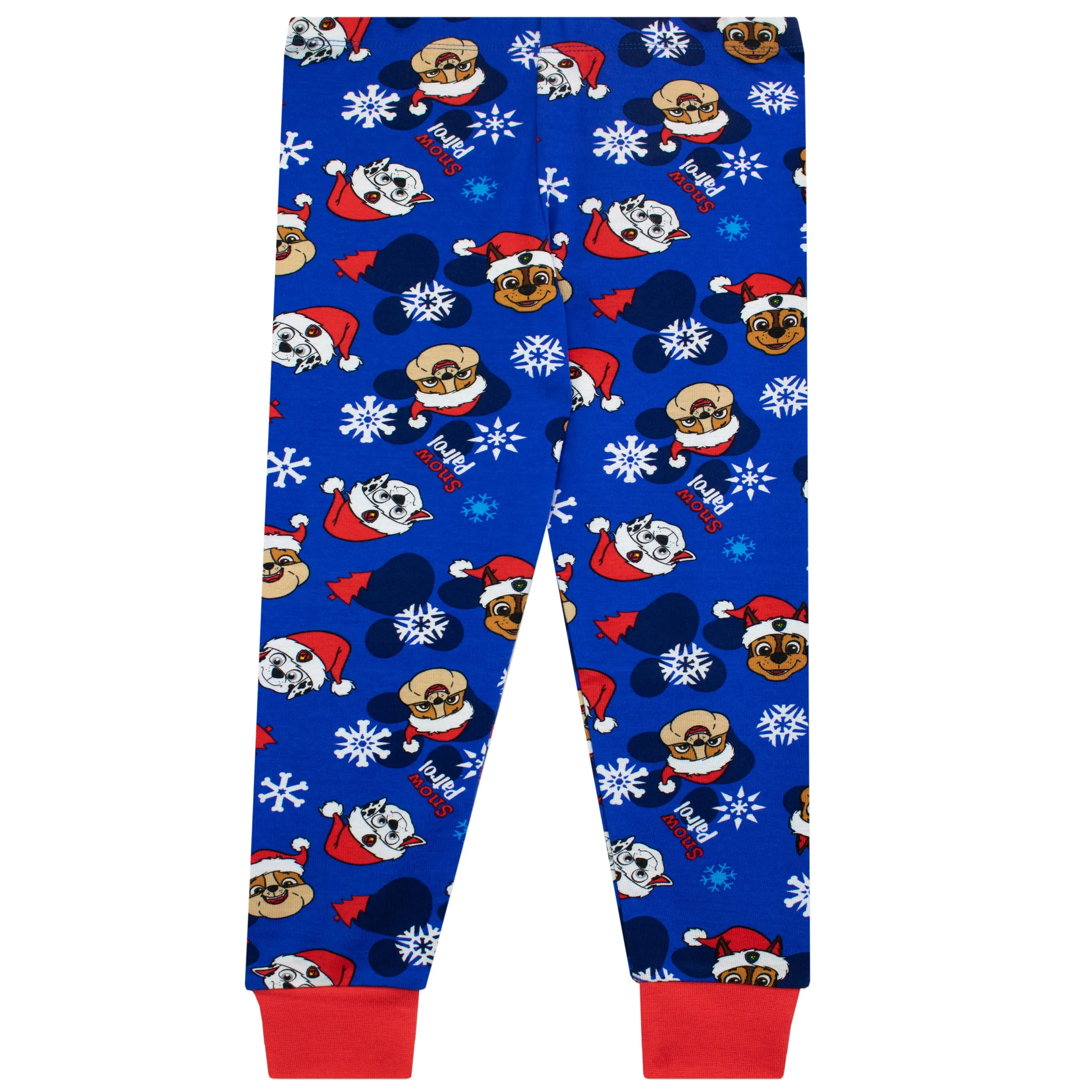Kids PAW Patrol Christmas Pyjamas Snuggle Fit - Chase, Marshall, Rubble