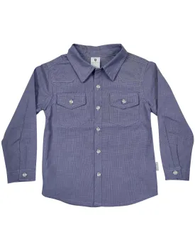 Korango City Shirt - Blue Check