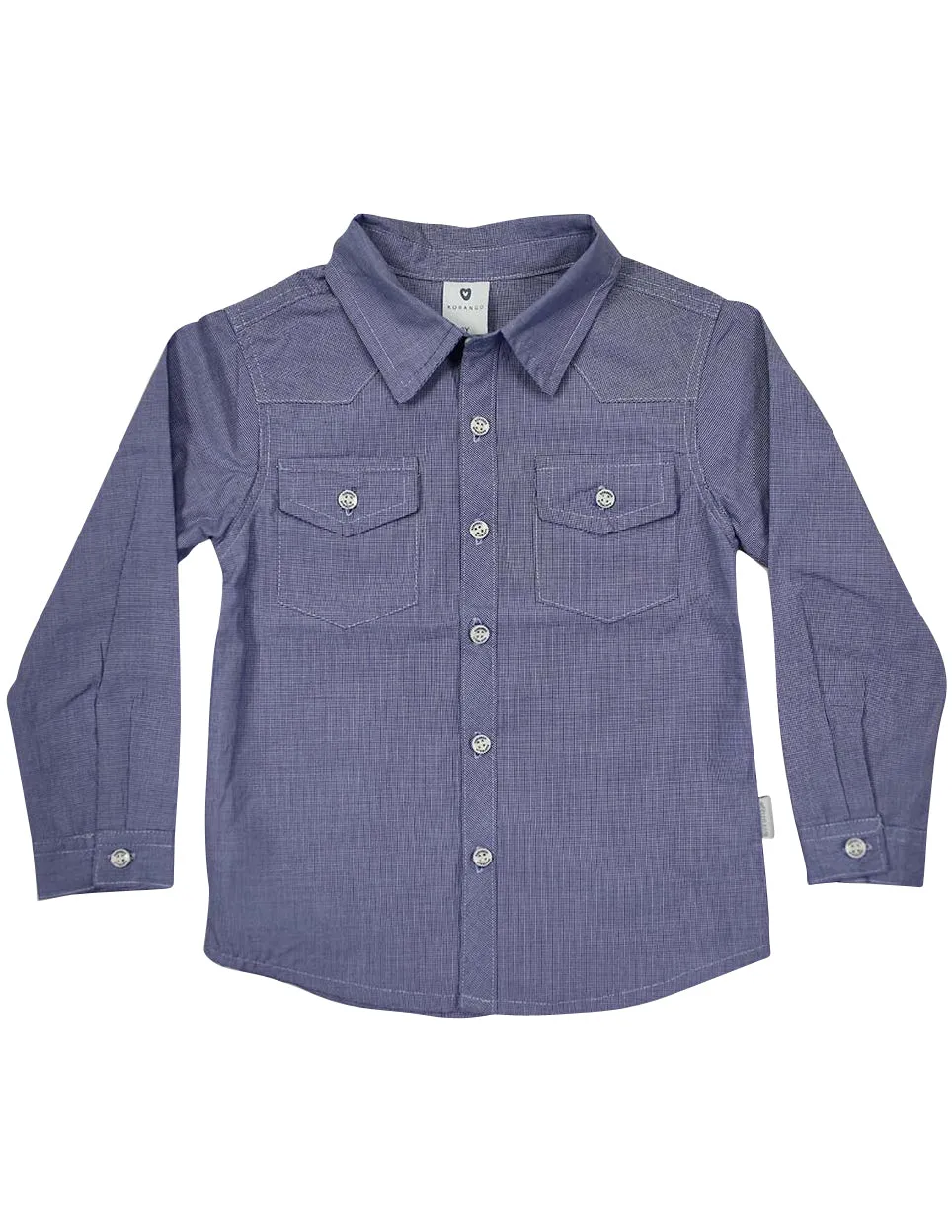 Korango City Shirt - Blue Check