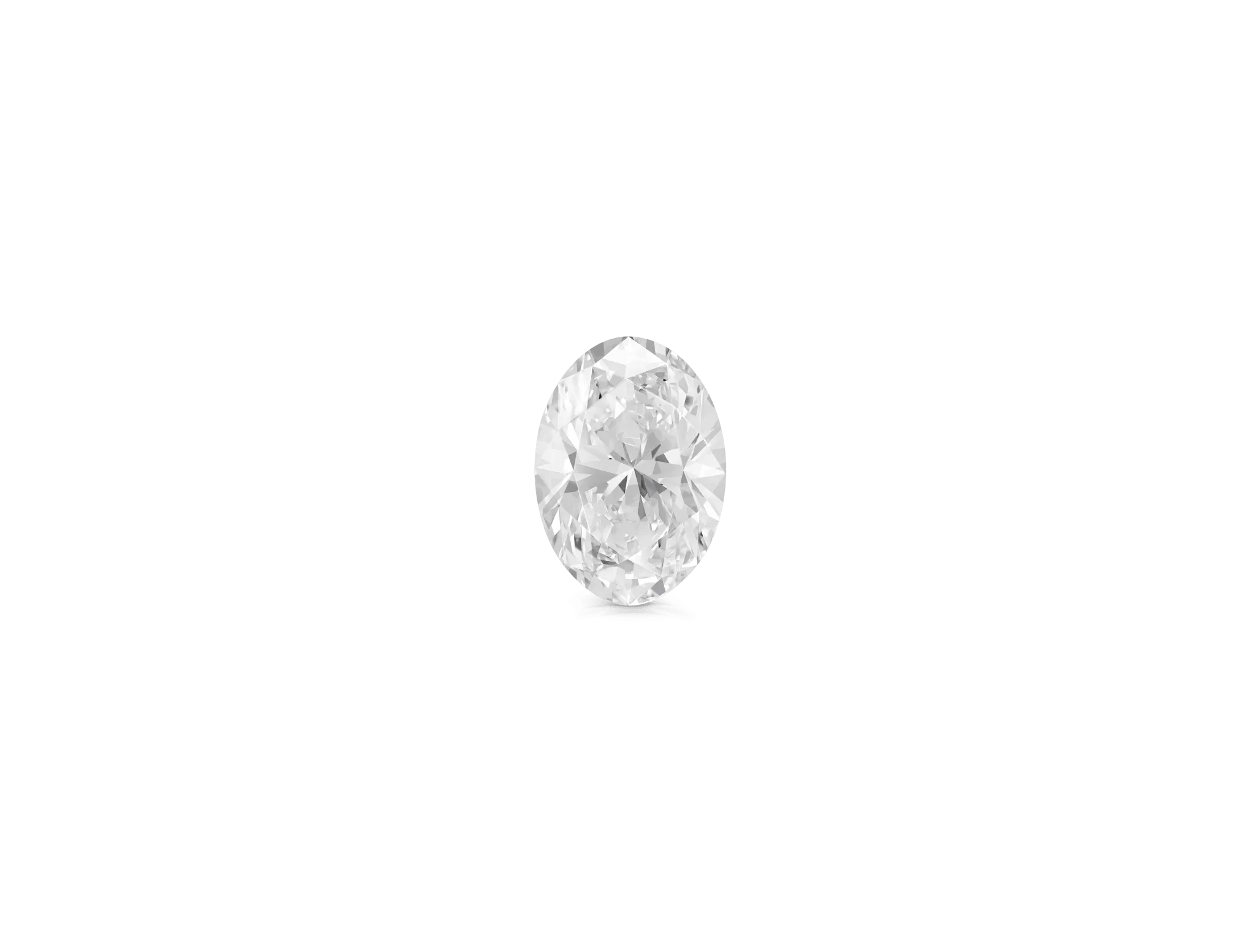Lab-Grown Loose 1½ct. Oval Cut Diamond | White