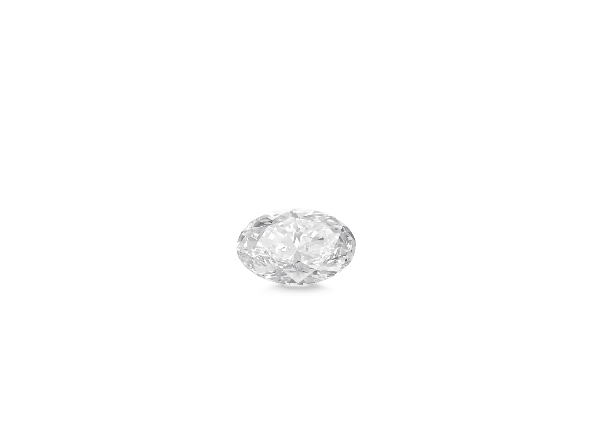 Lab-Grown Loose 1½ct. Oval Cut Diamond | White