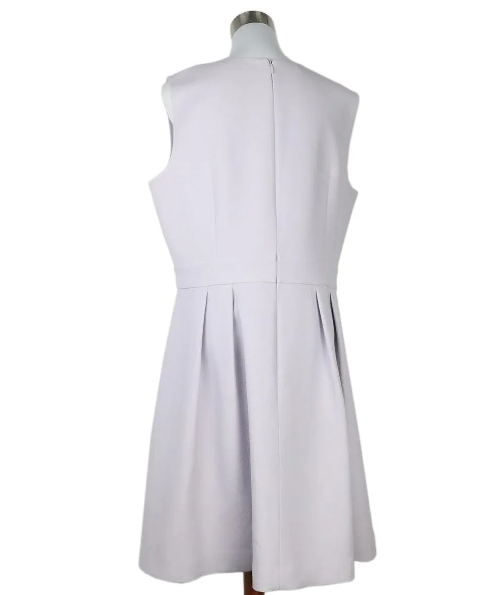 Lafayette Purple Wool Silk Dress sz 12