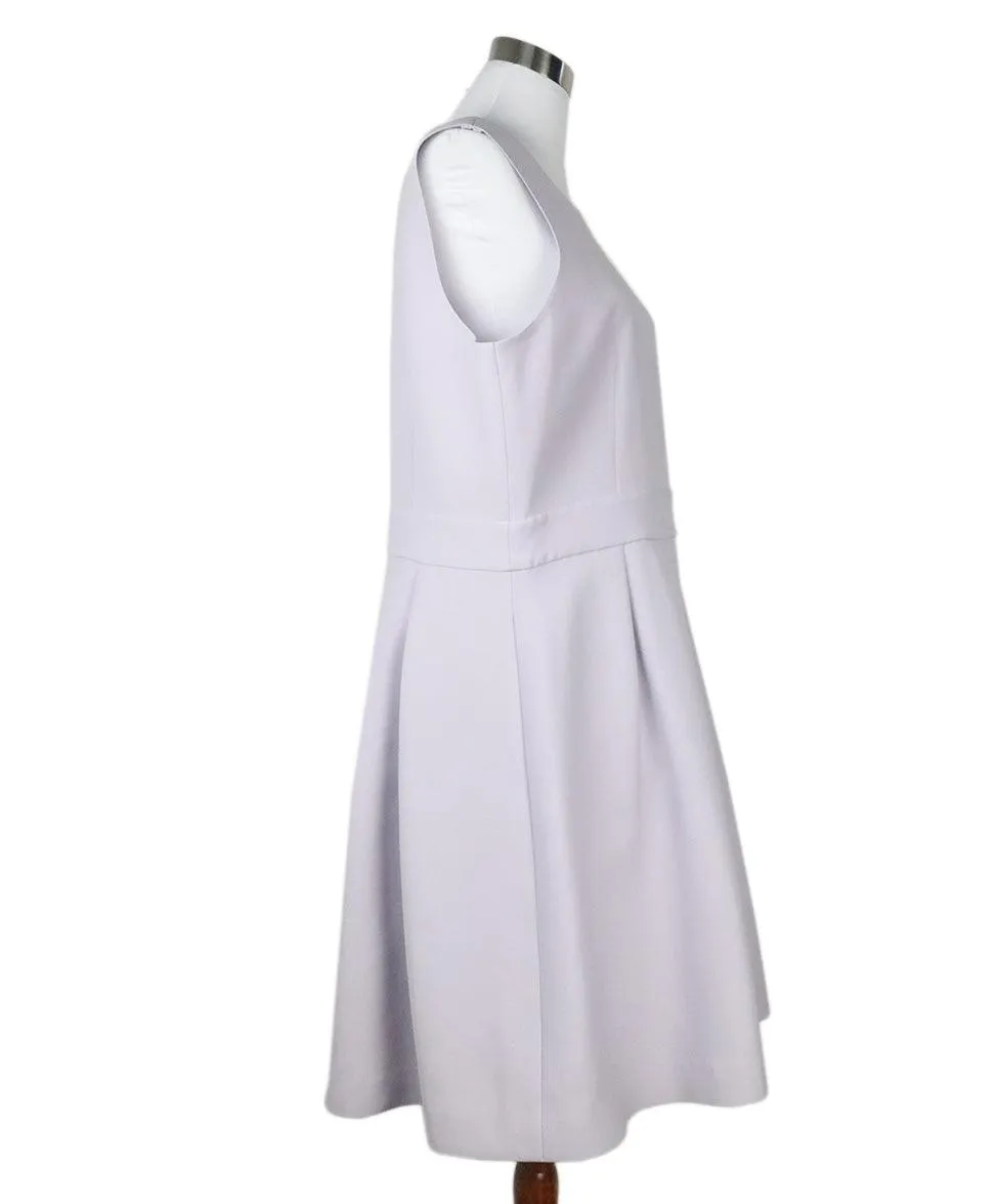 Lafayette Purple Wool Silk Dress sz 12