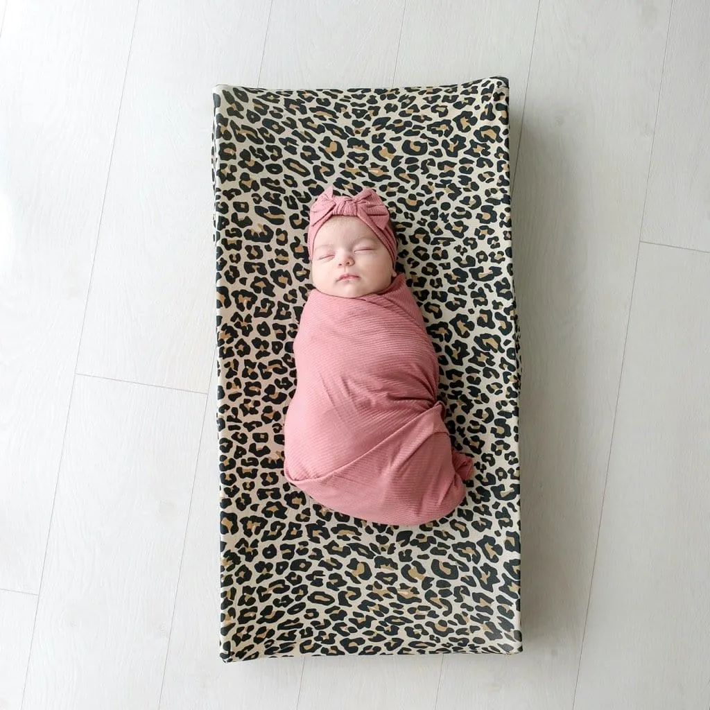 Lana Leopard Tan Pad Cover