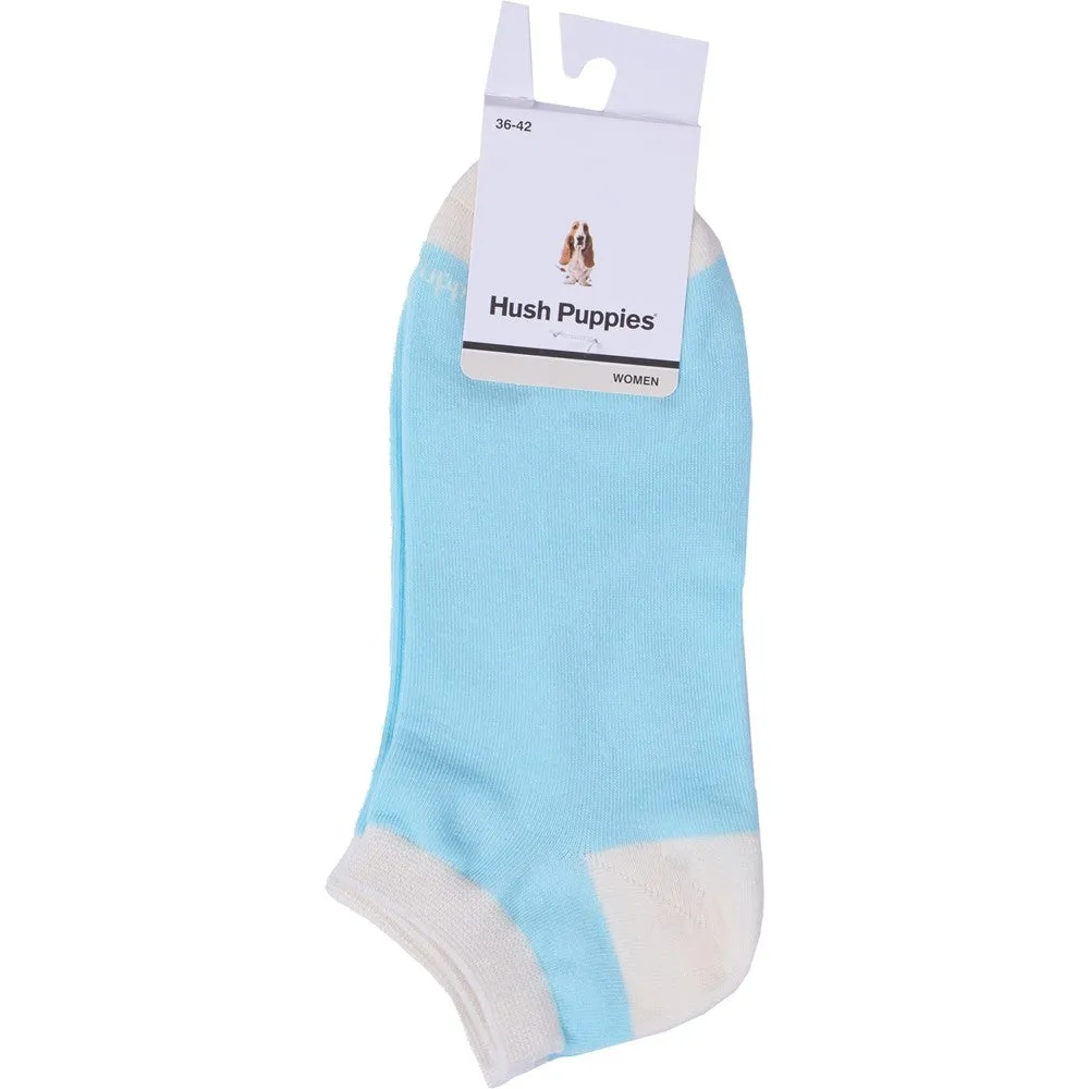 Light Blue Colour Block Socks