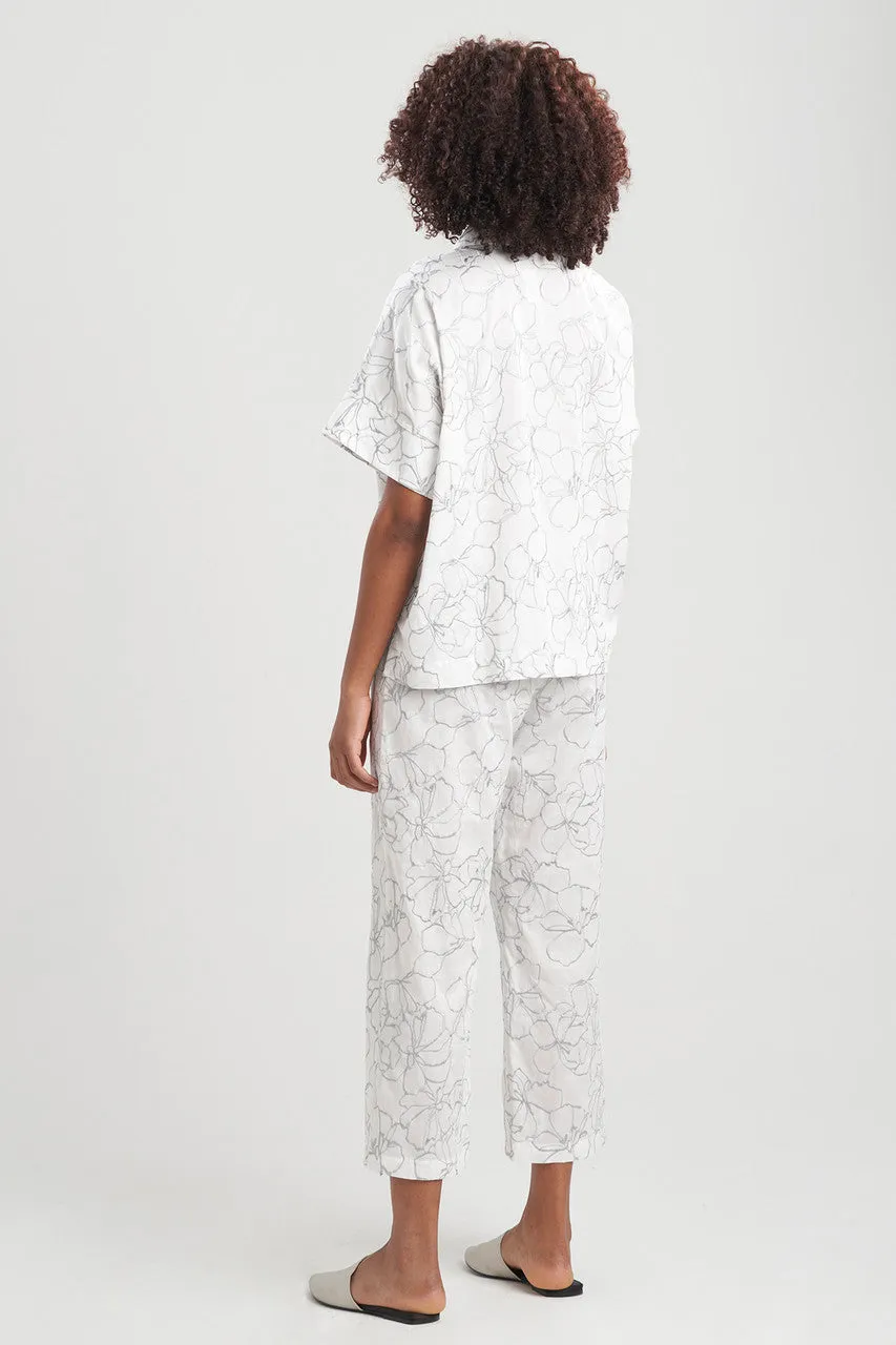 Lily-Cotton Sateen W/Embroidery PJ