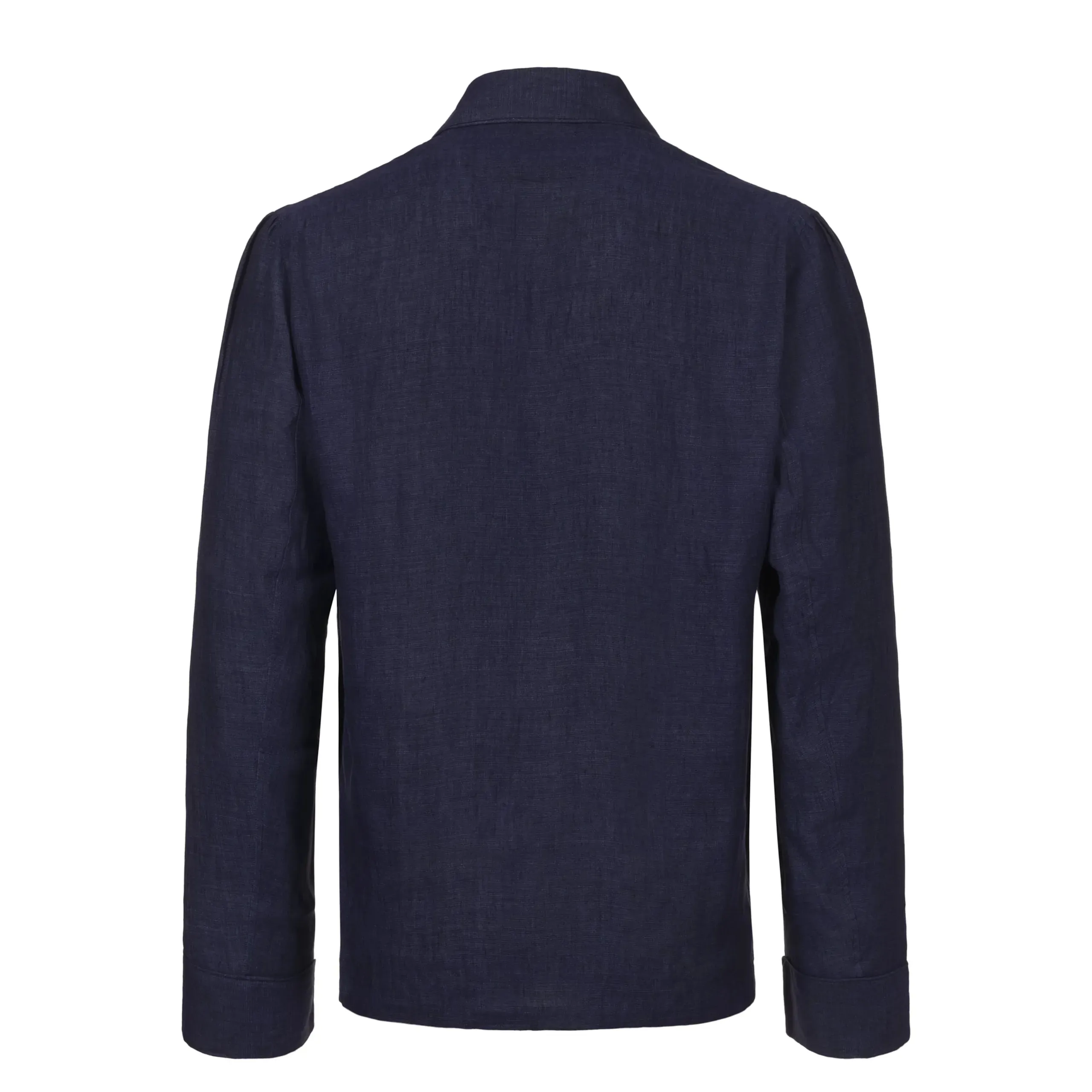 Linen Fabric Pyjamas in Blue