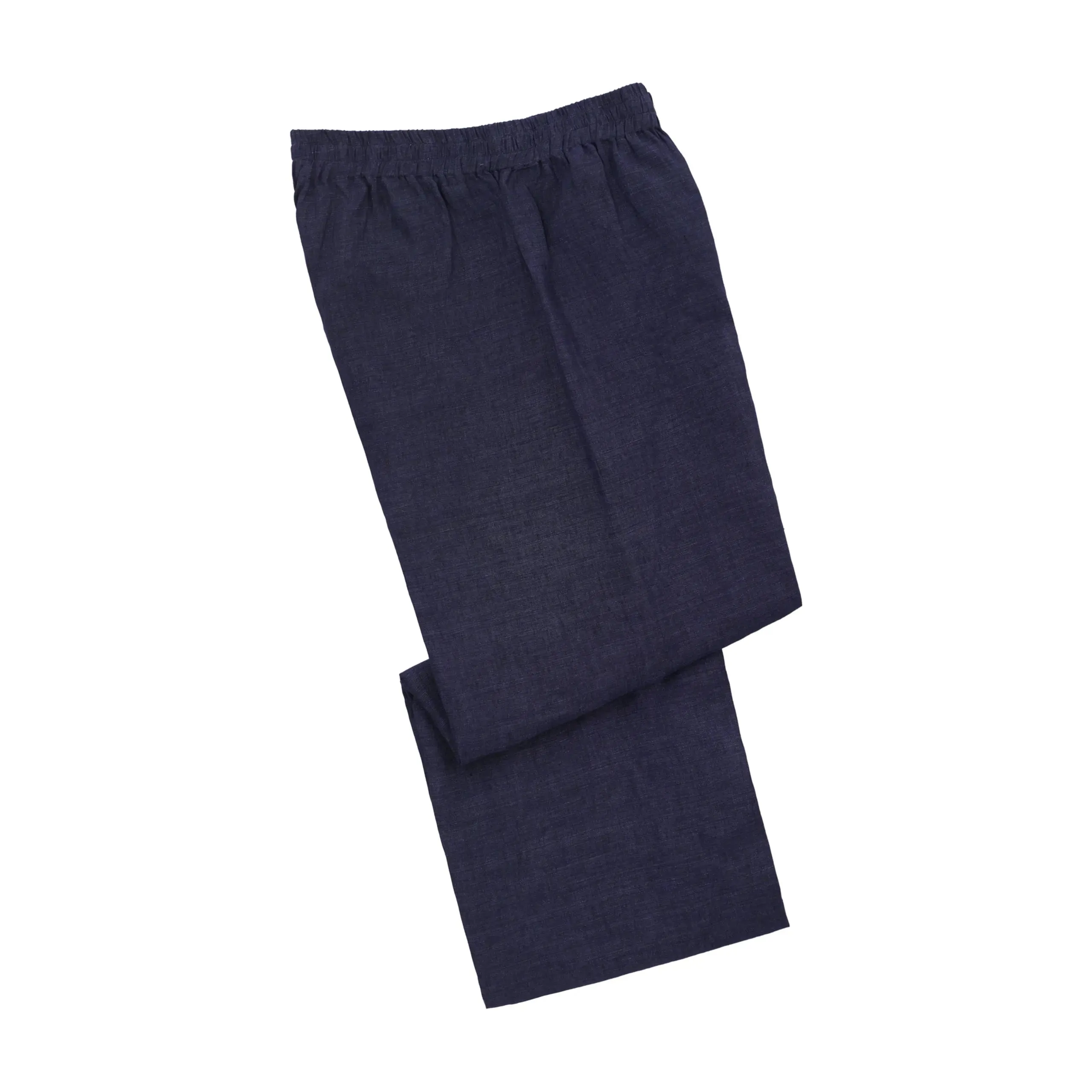 Linen Fabric Pyjamas in Blue