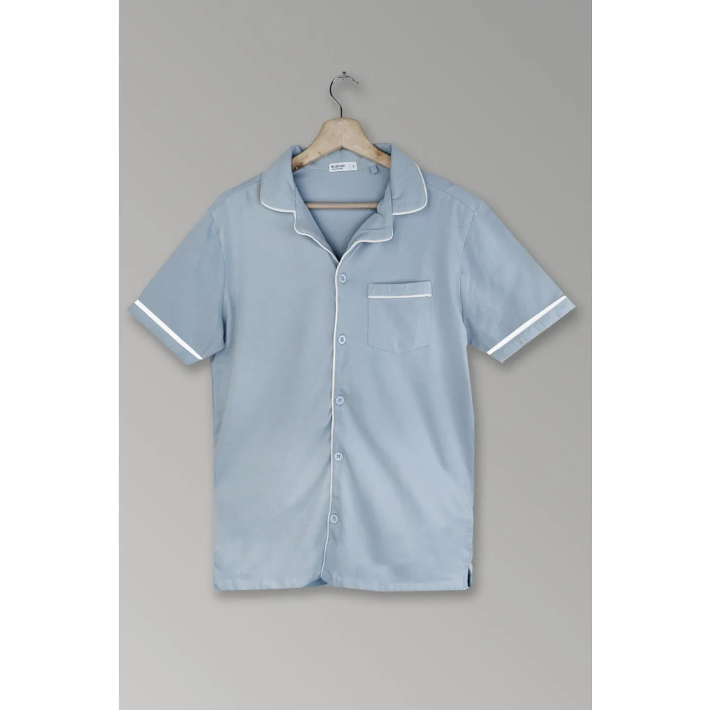 Lt. Blue Pyjama Nightwear Suit