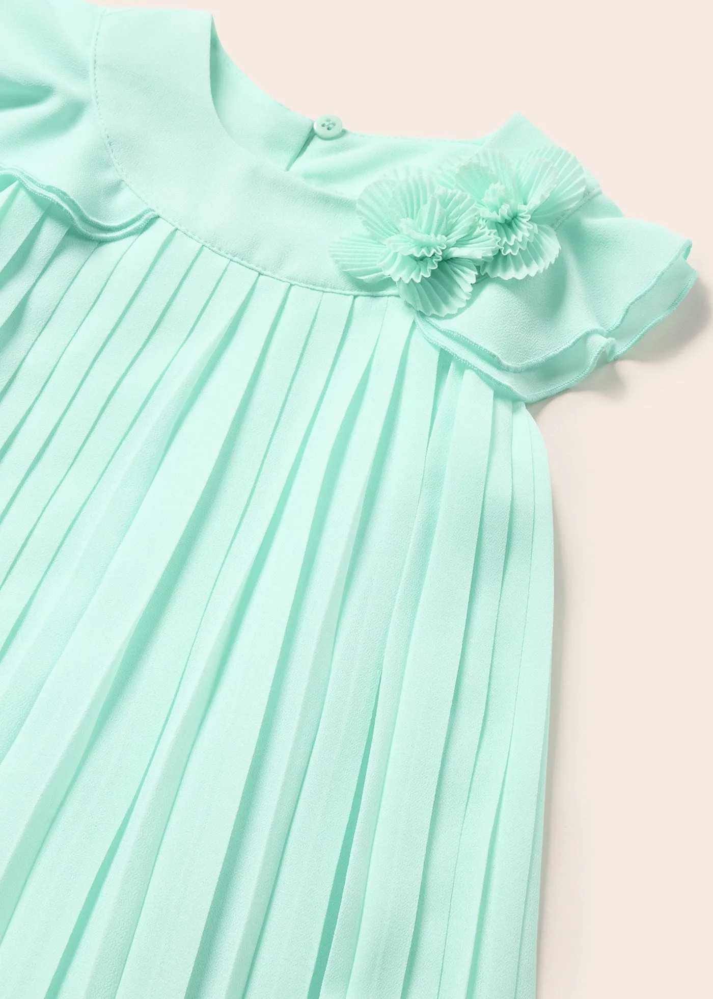 Mayoral Toddler Girl Printed Ceremony Dress
