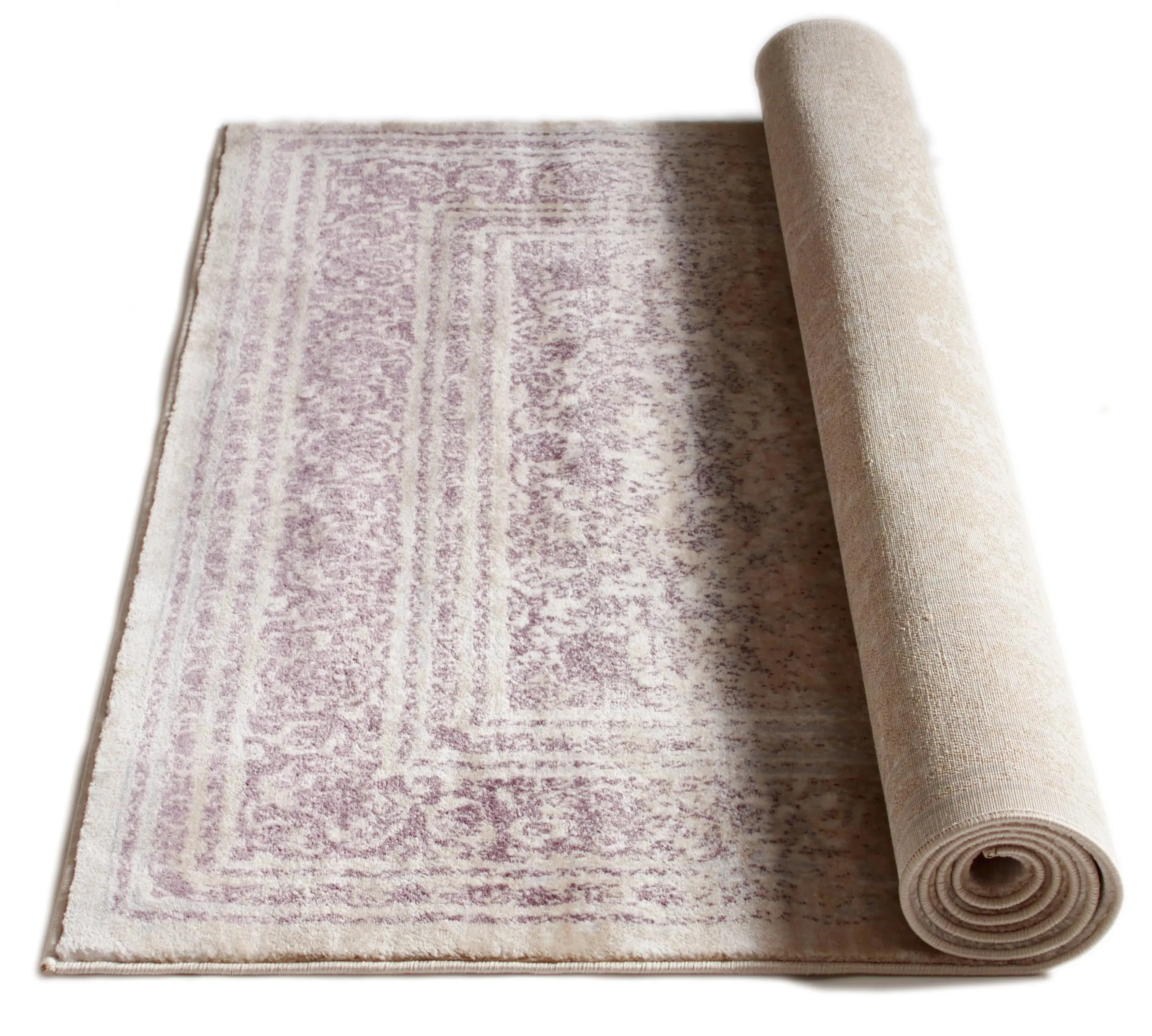 Melange Lavender Vintage Modern Rug