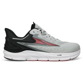 Mens Altra Torin 6 Running Shoes in Gray/Red