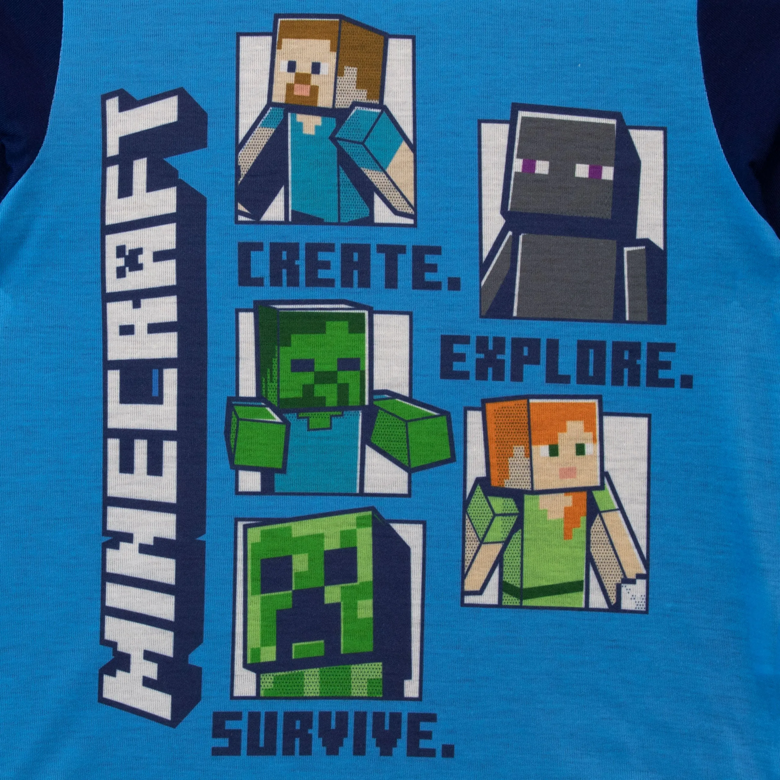 Minecraft Boys Pyjama Set - Creeper