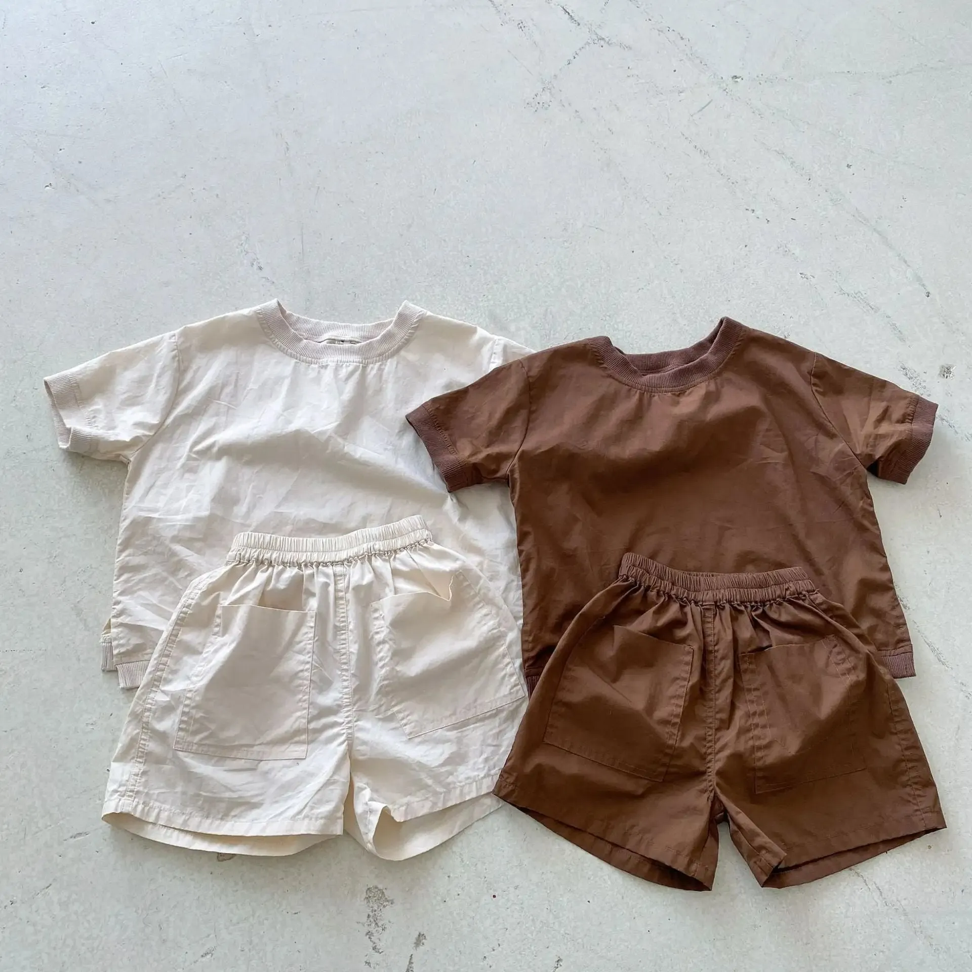 Oversized Cotton Tshirt and Shorts