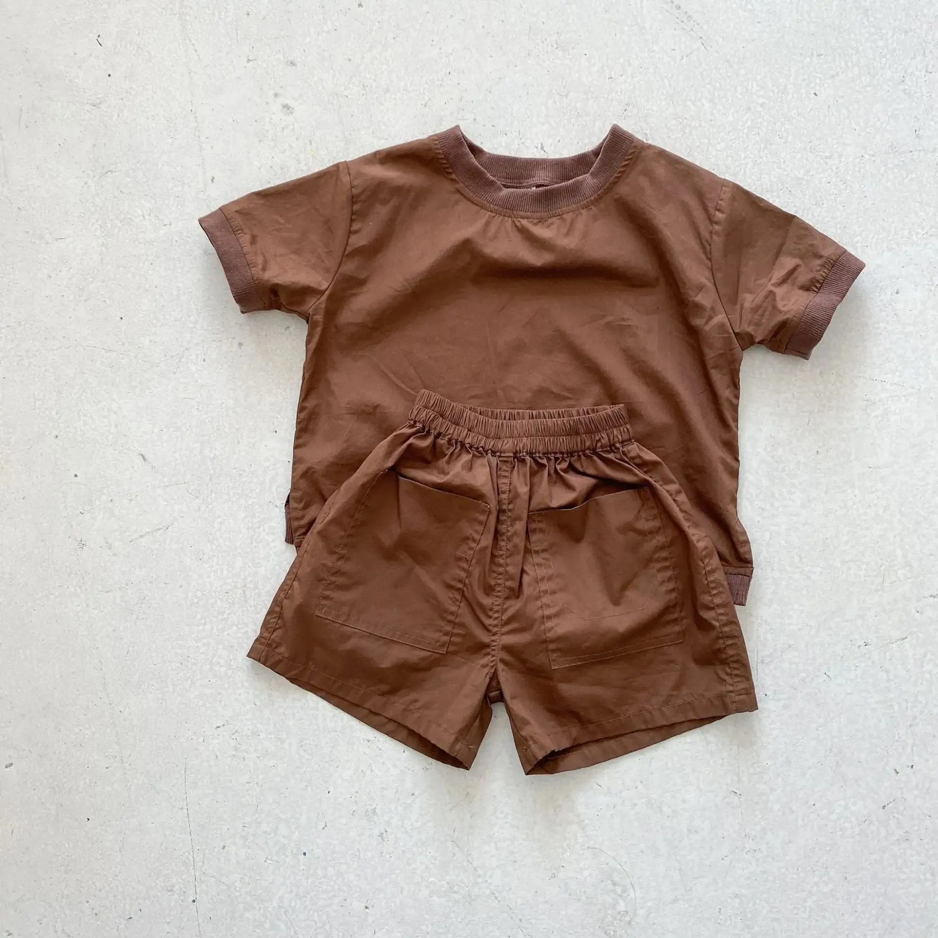 Oversized Cotton Tshirt and Shorts