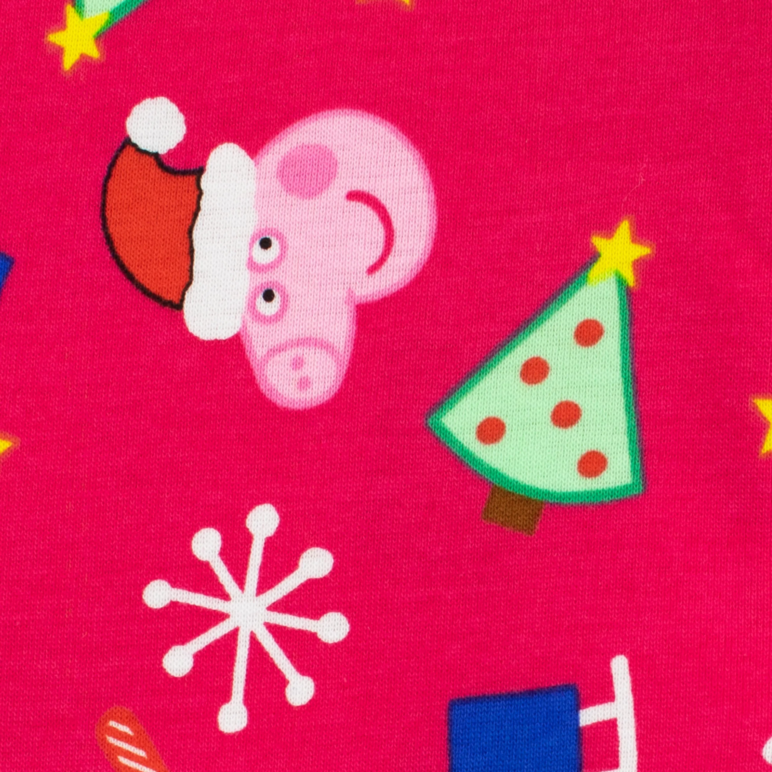 Peppa Pig Snuggle Fit Pyjamas - Christmas