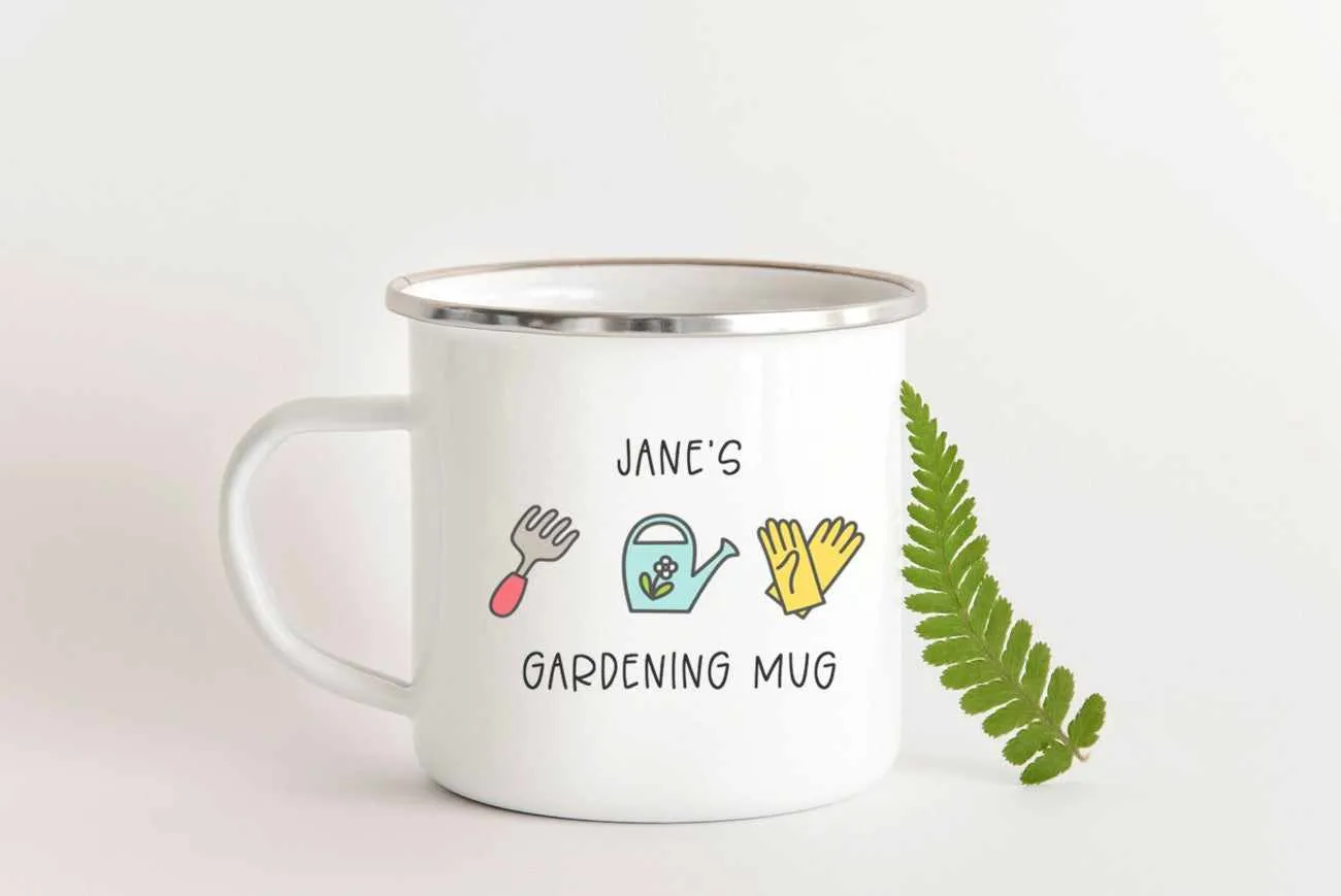 Personalised Gardening Mug